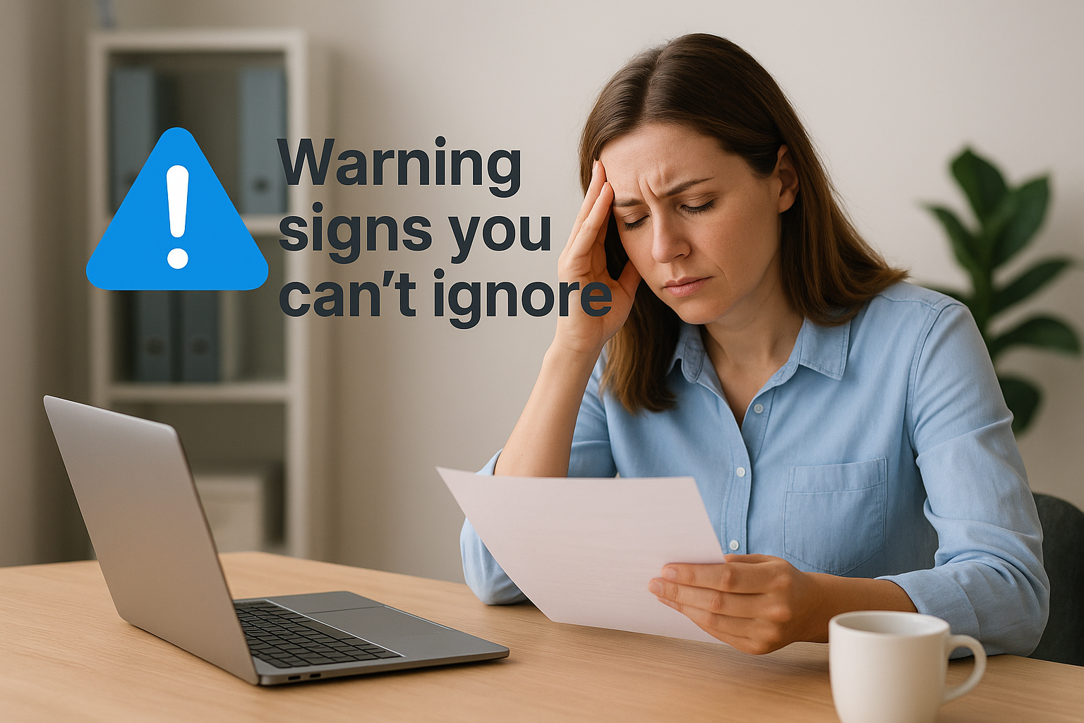 Warning signs you can't ignore