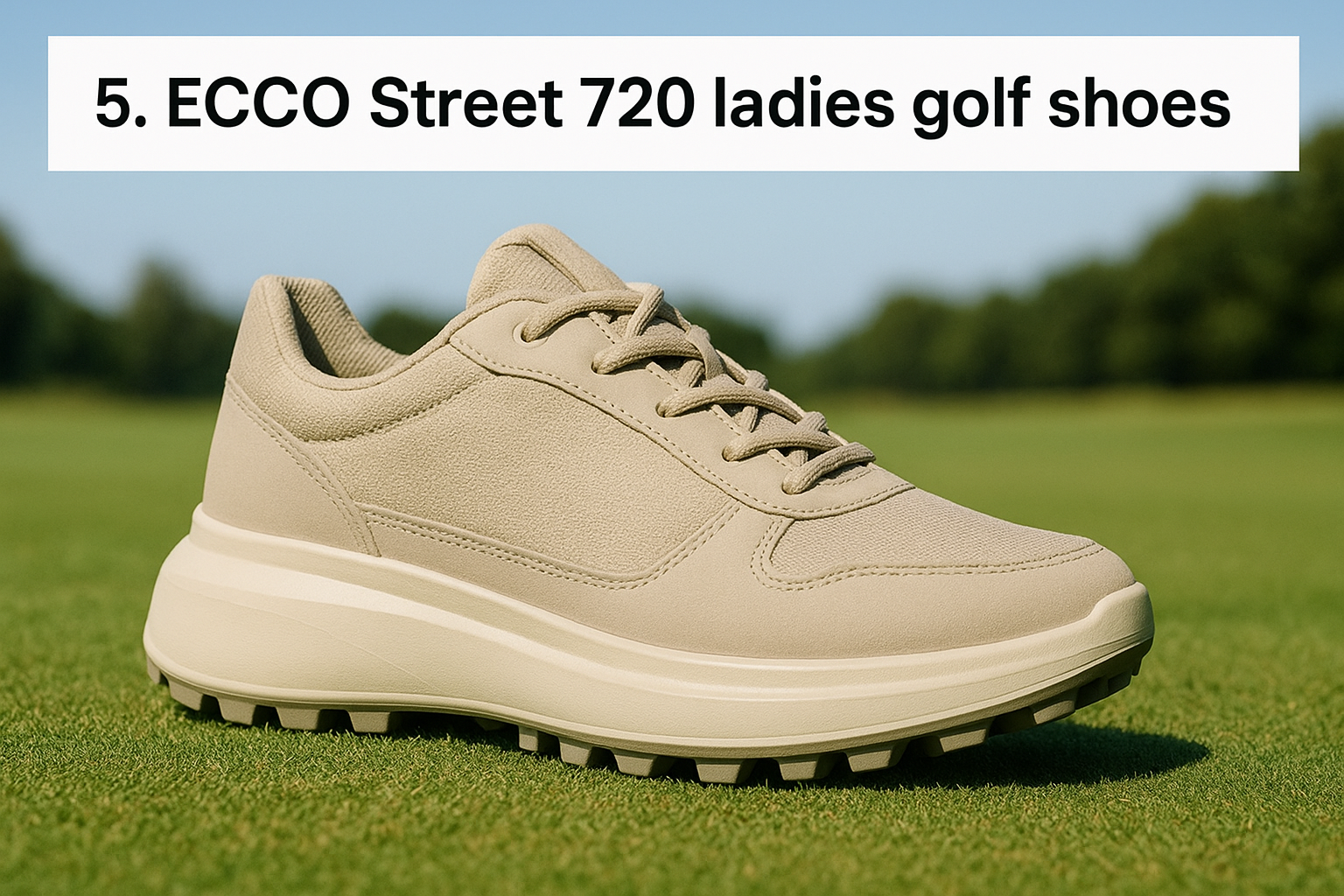 5. ECCO Street 720 ladies golf shoes