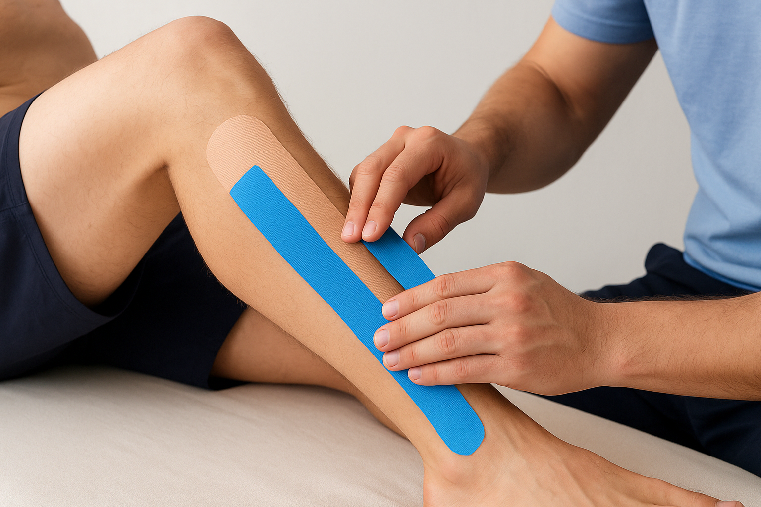 The two taping approaches podiatrists use