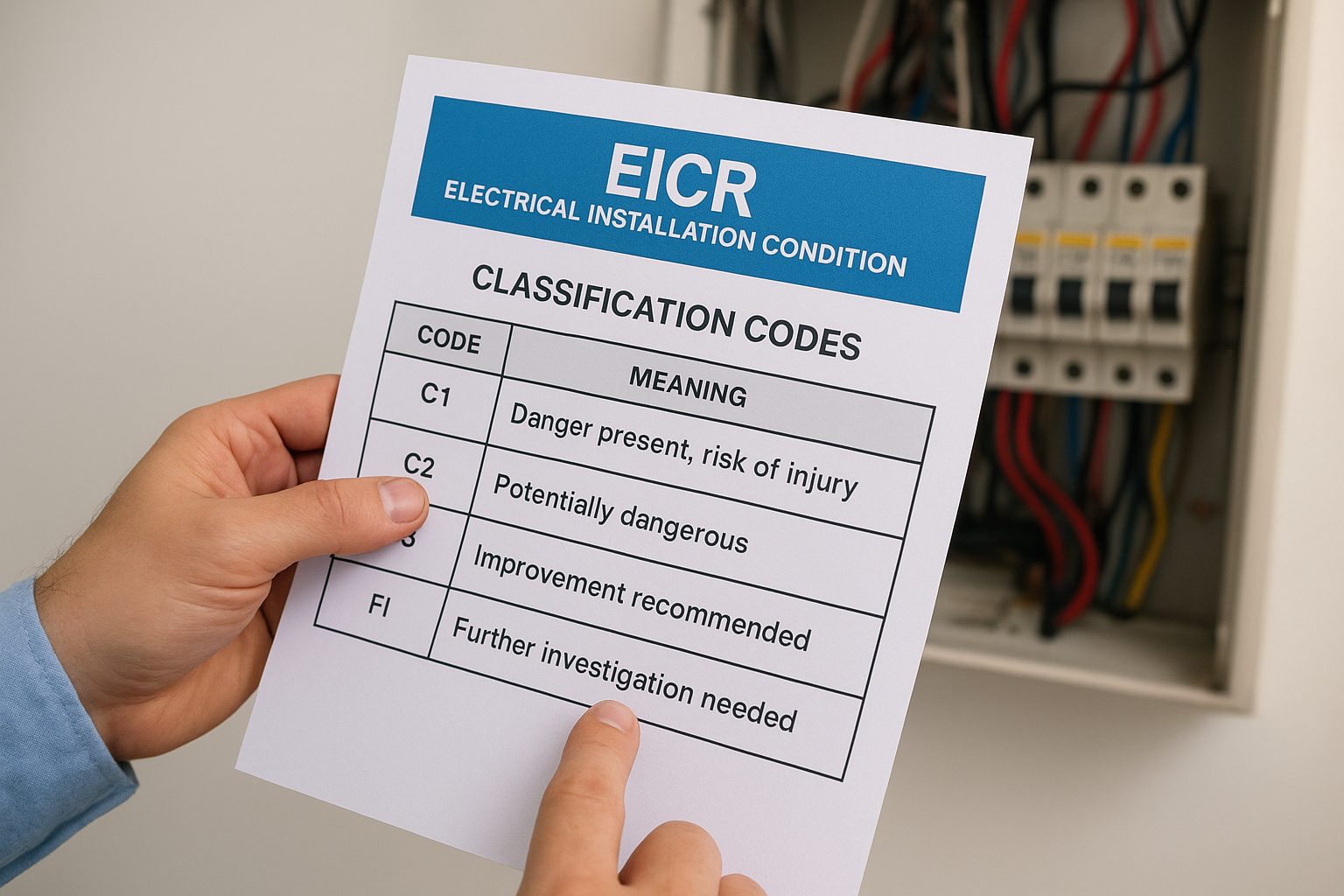 Reading the classification codes