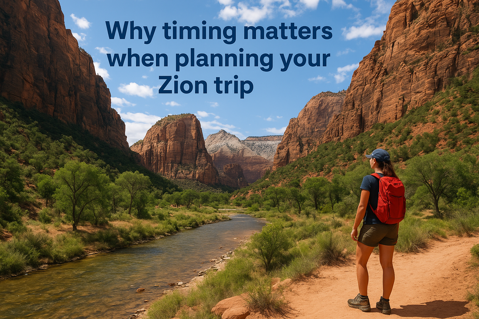 Why timing matters when planning your Zion trip