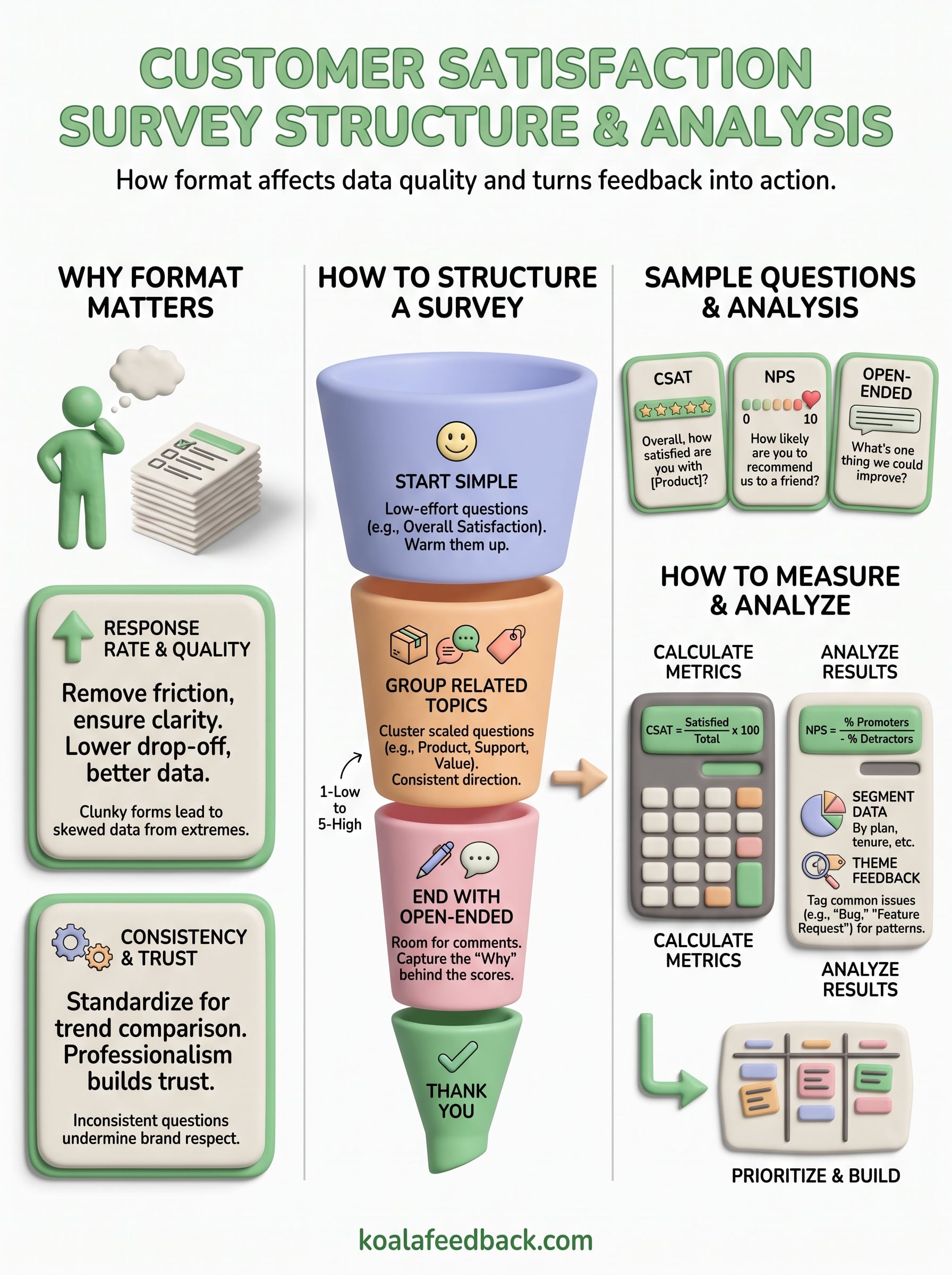 customer satisfaction survey format infographic