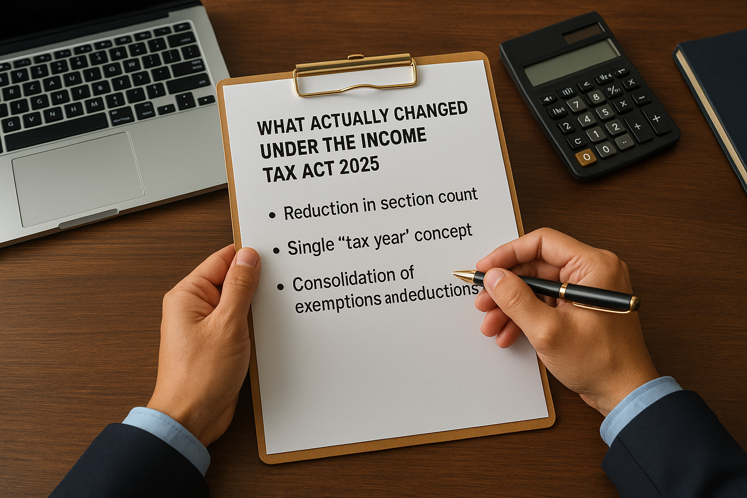 What actually changed under the Income Tax Act 2025