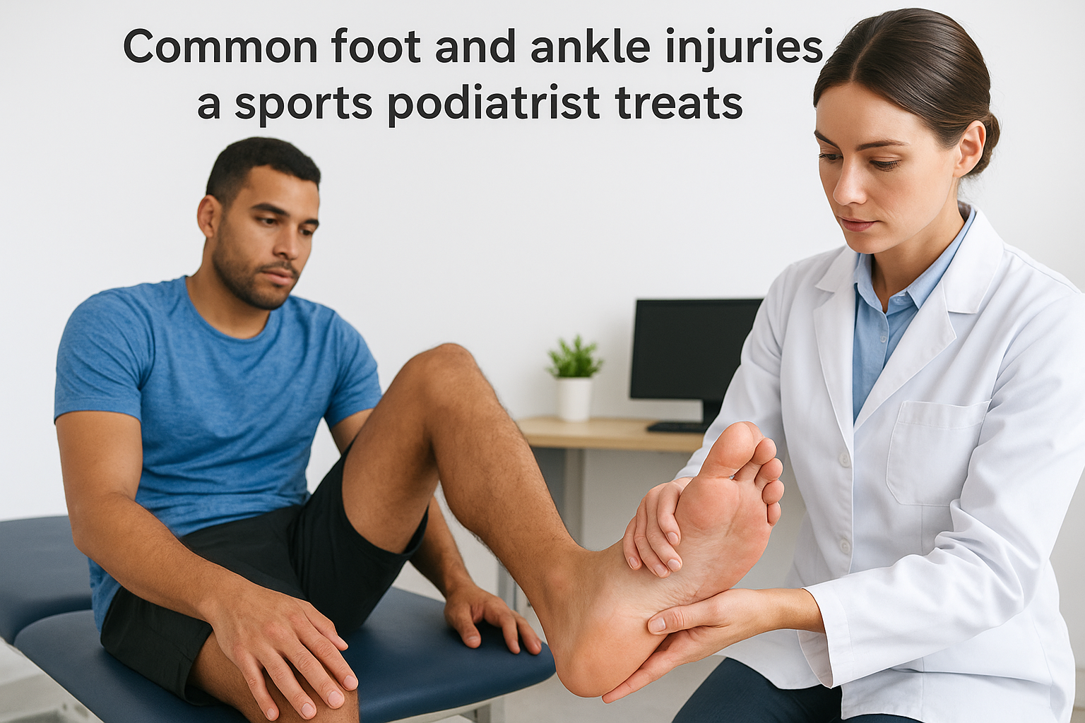 Common foot and ankle injuries a sports podiatrist treats