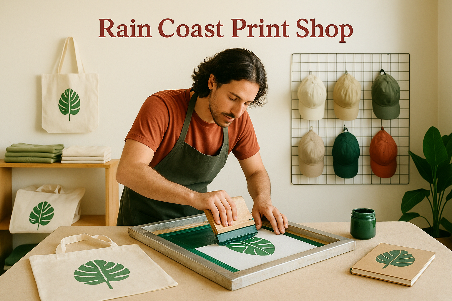 4. Rain Coast Print Shop