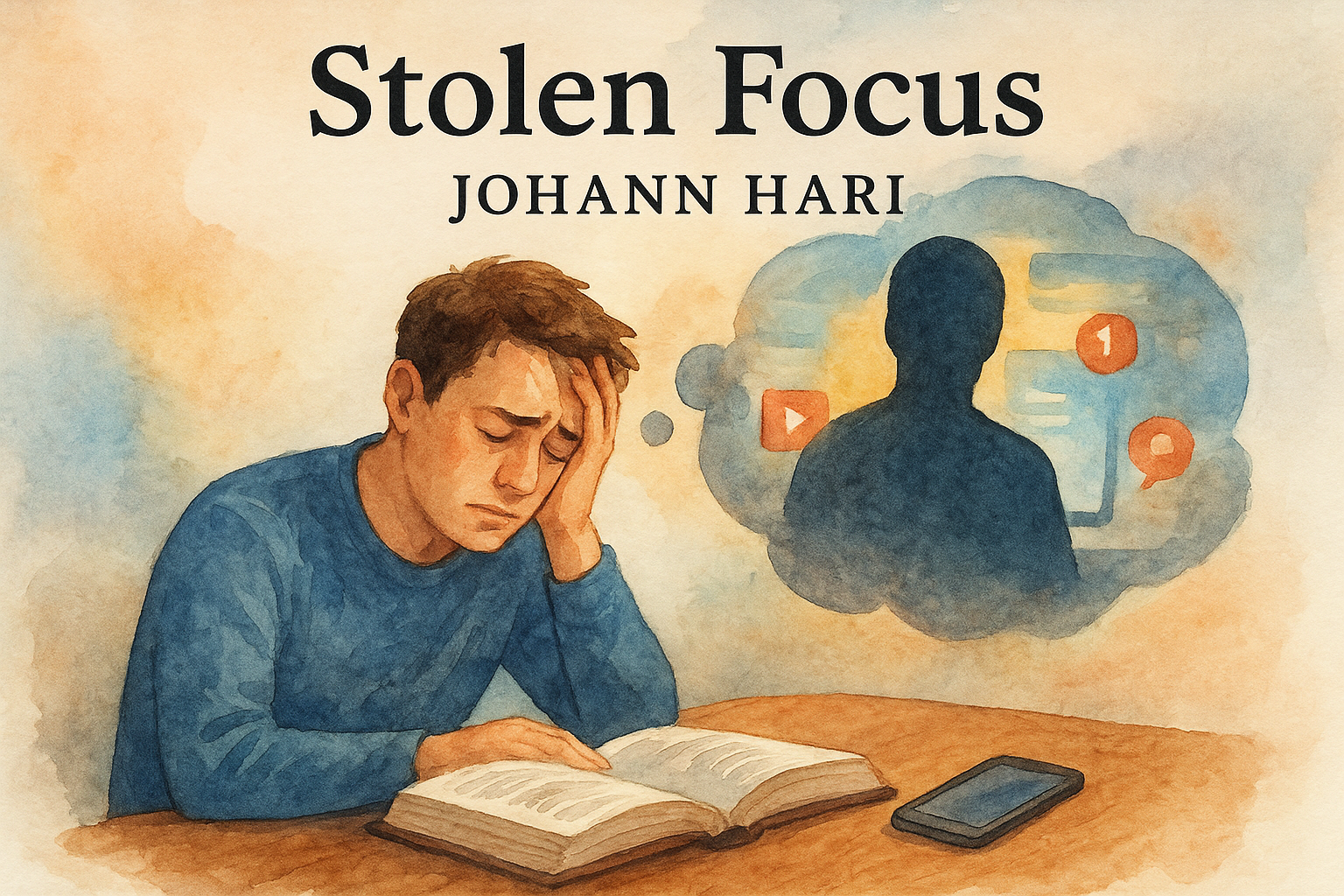3. Stolen Focus by Johann Hari