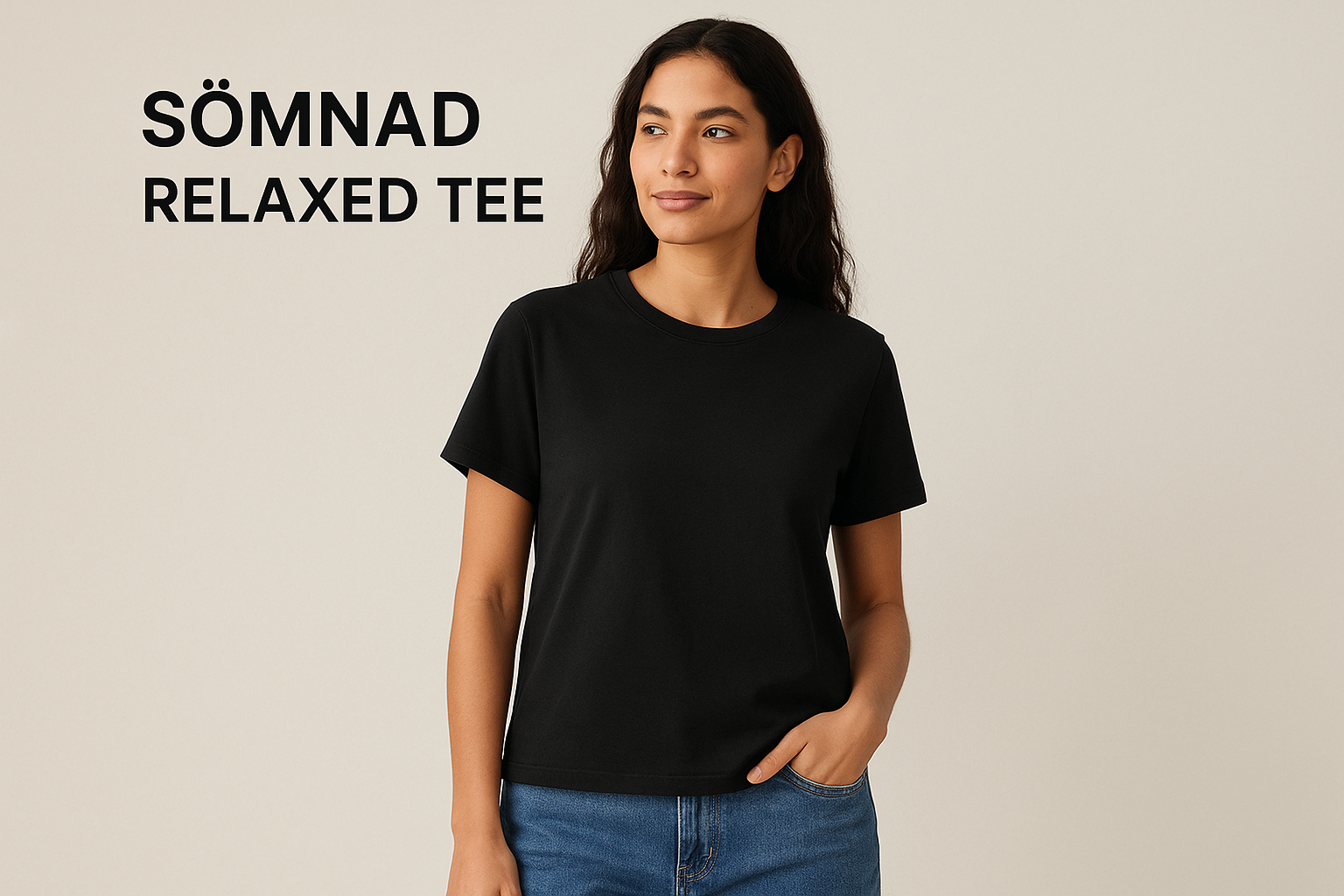 1. SÖMNAD Relaxed Tee