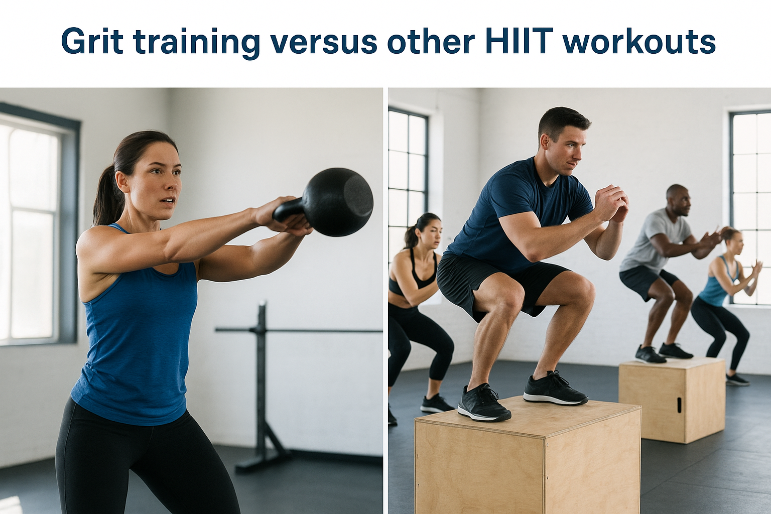 Grit training versus other HIIT workouts