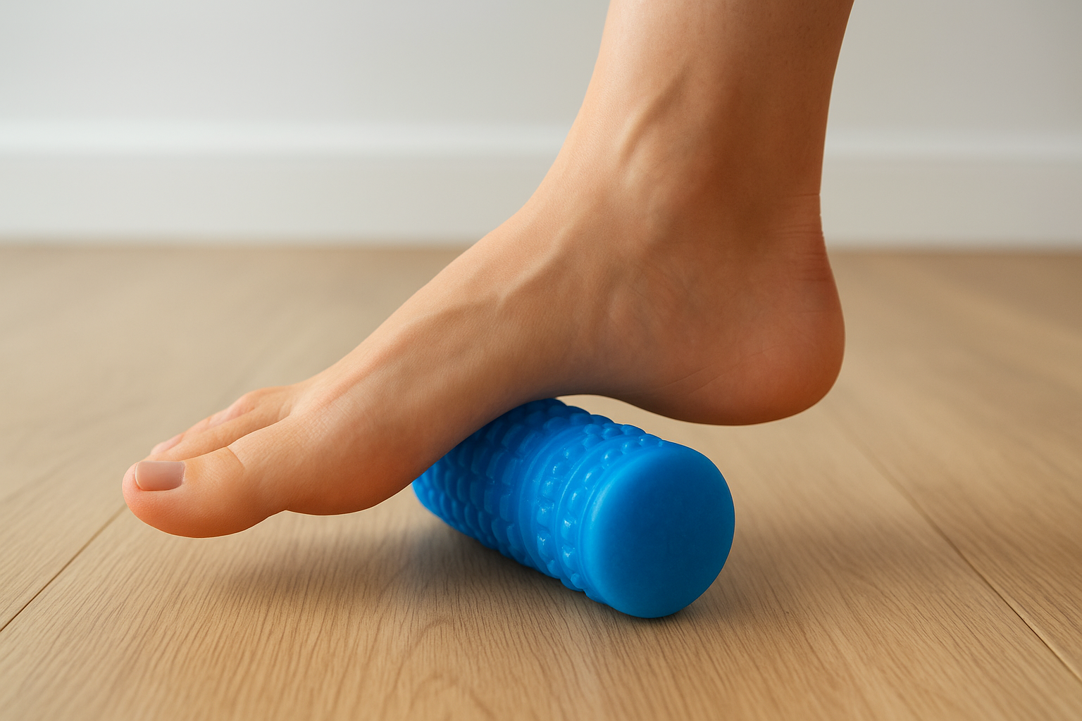 1. Frozen foot roller for icing and stretching