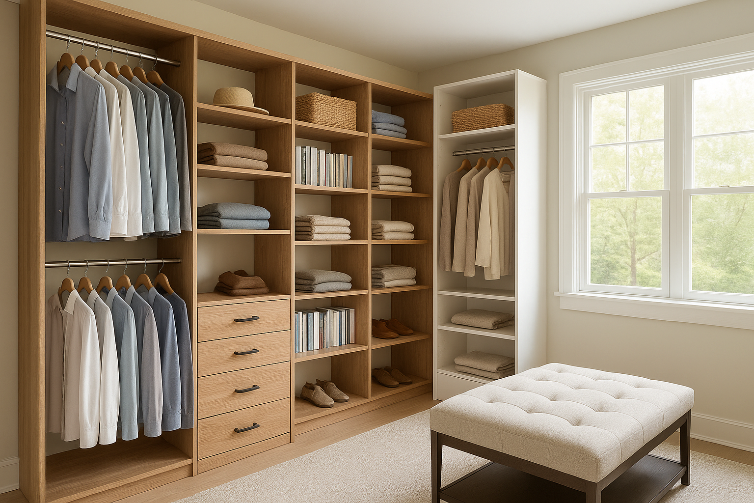 Closets and dressing rooms