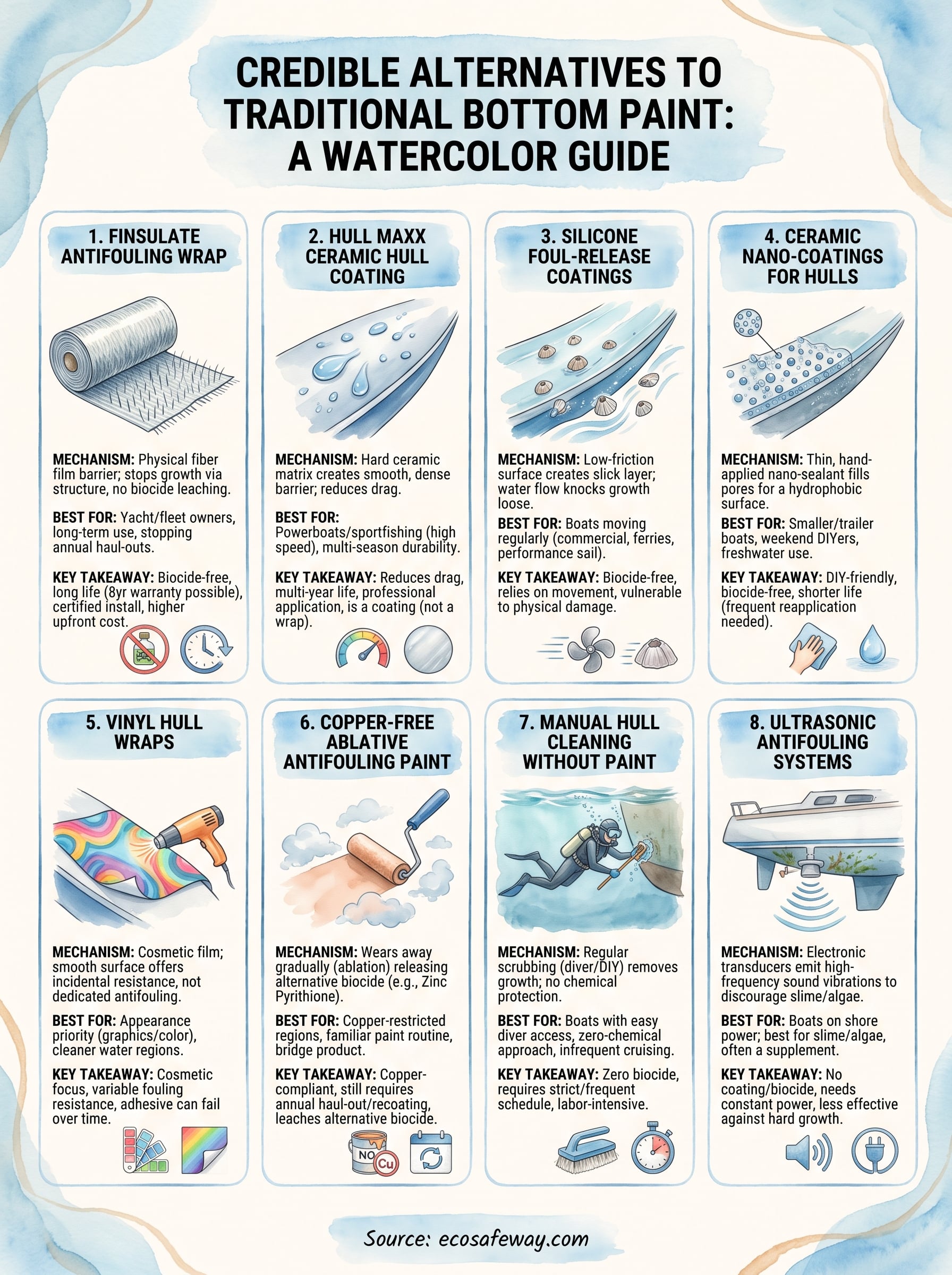 alternative to bottom paint infographic