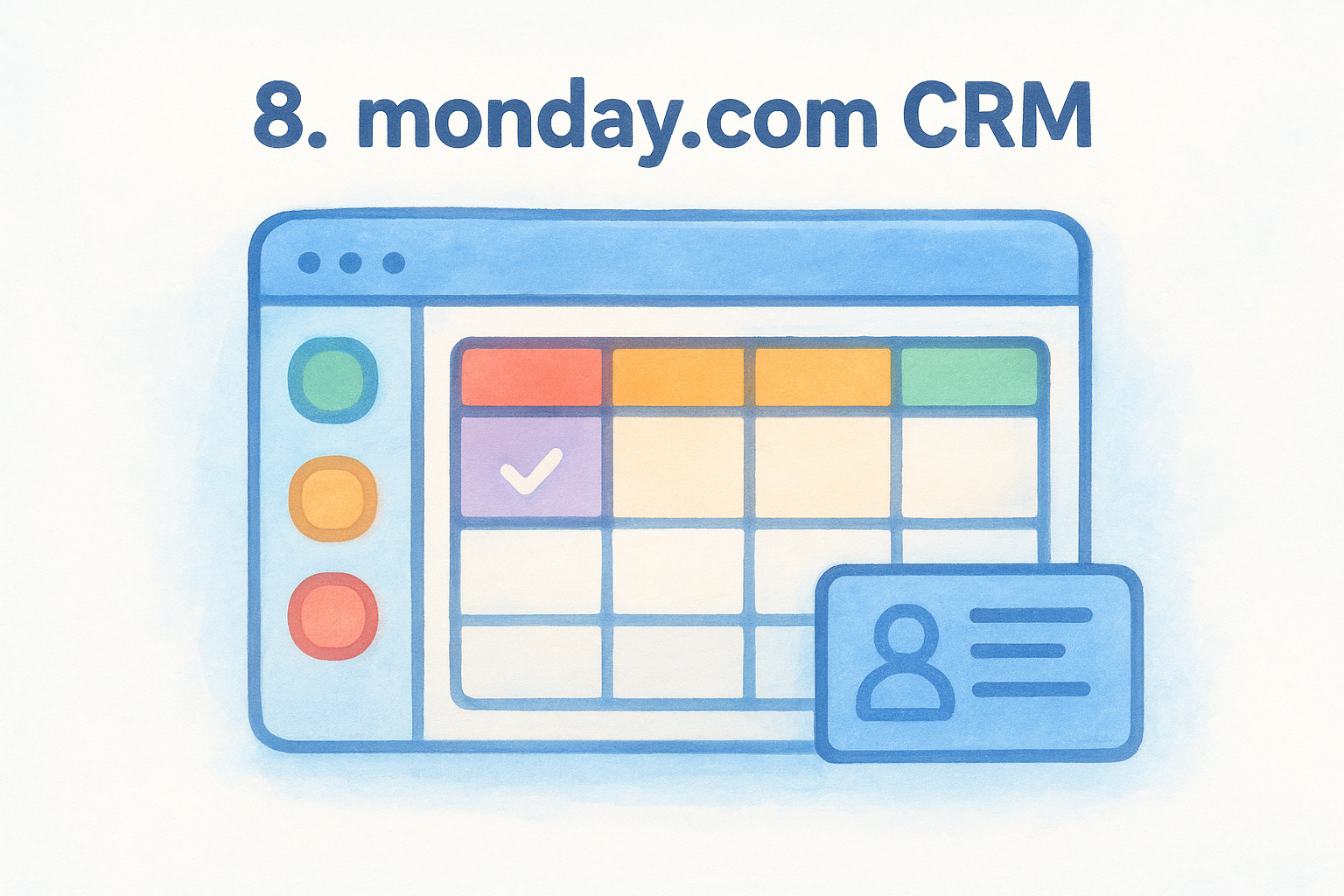 8. monday.com CRM