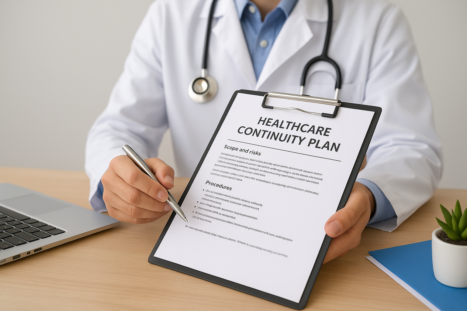 6. Healthcare continuity plan sample