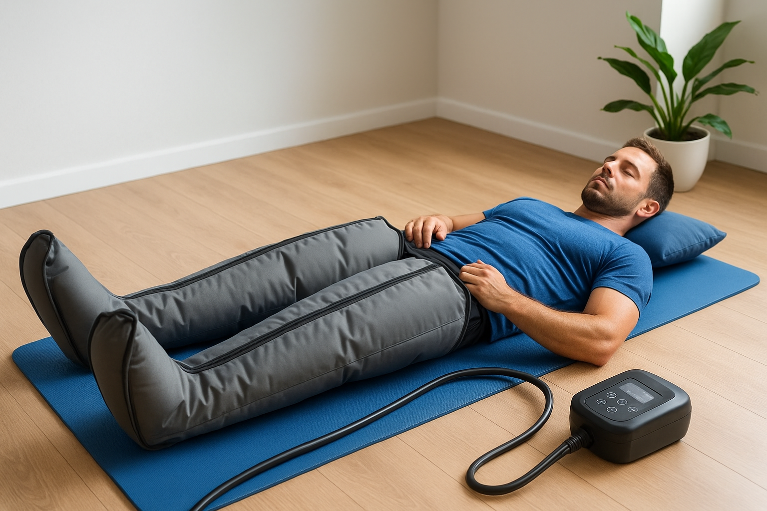 5. Compression recovery boots for serious athletes