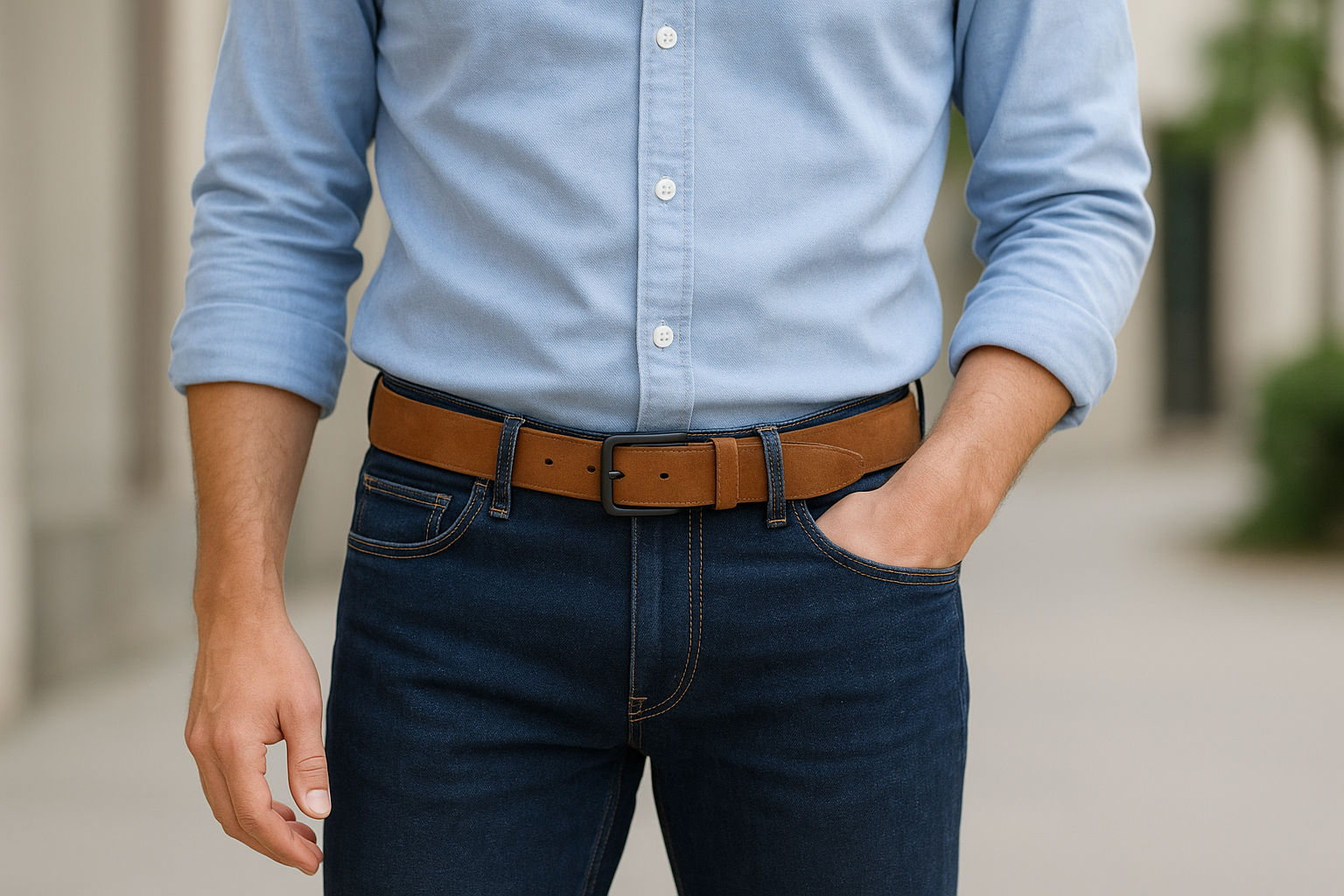 Adapter votre ceinture nubuck à chaque contexte