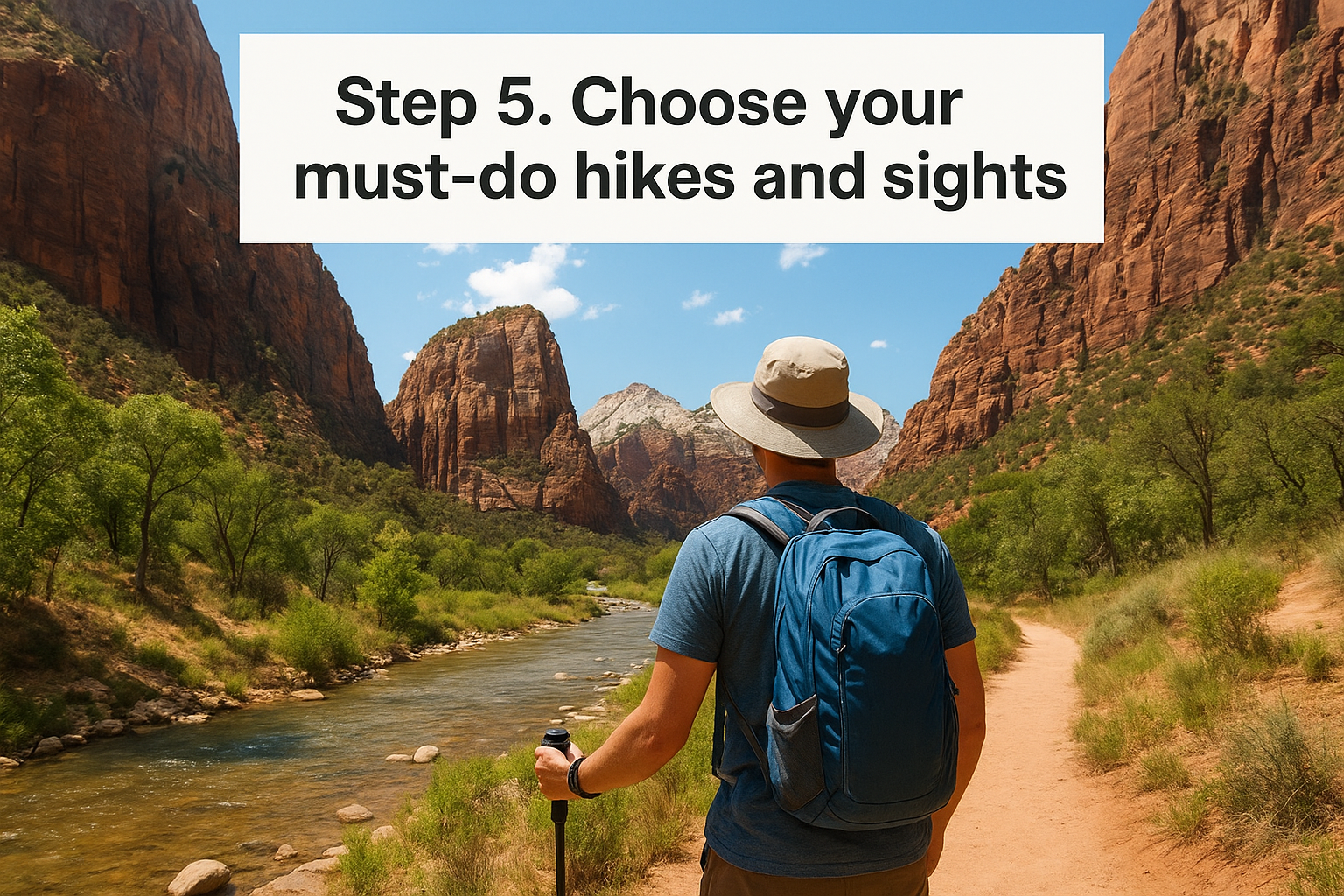 Step 5. Choose your must-do hikes and sights
