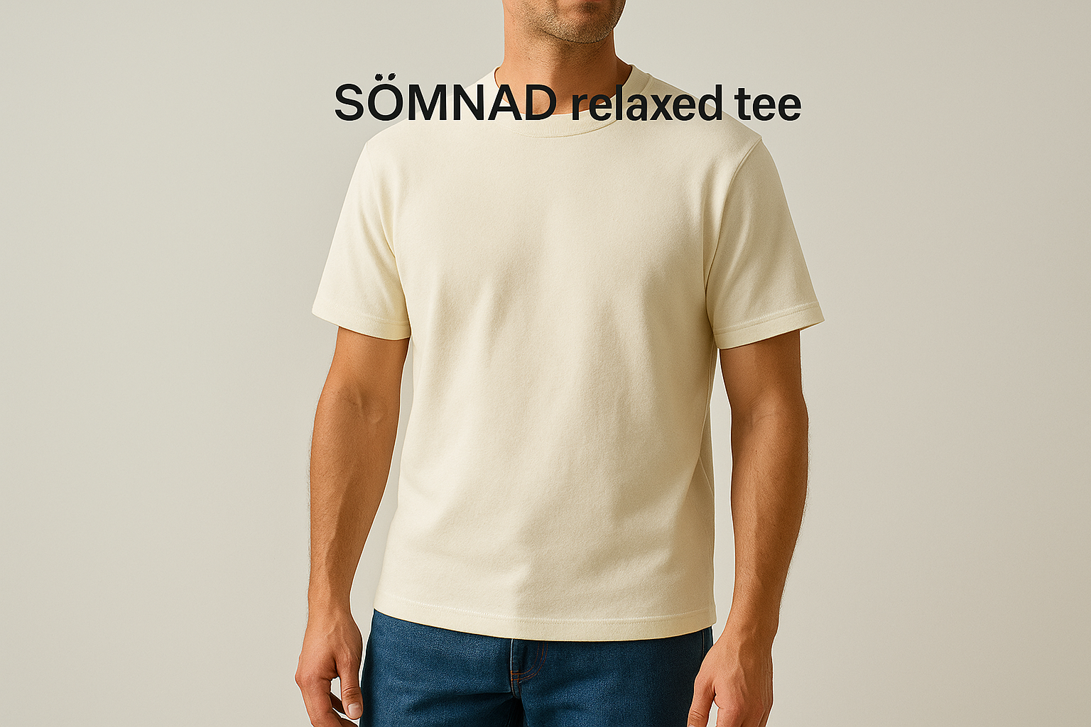 1. SÖMNAD relaxed tee
