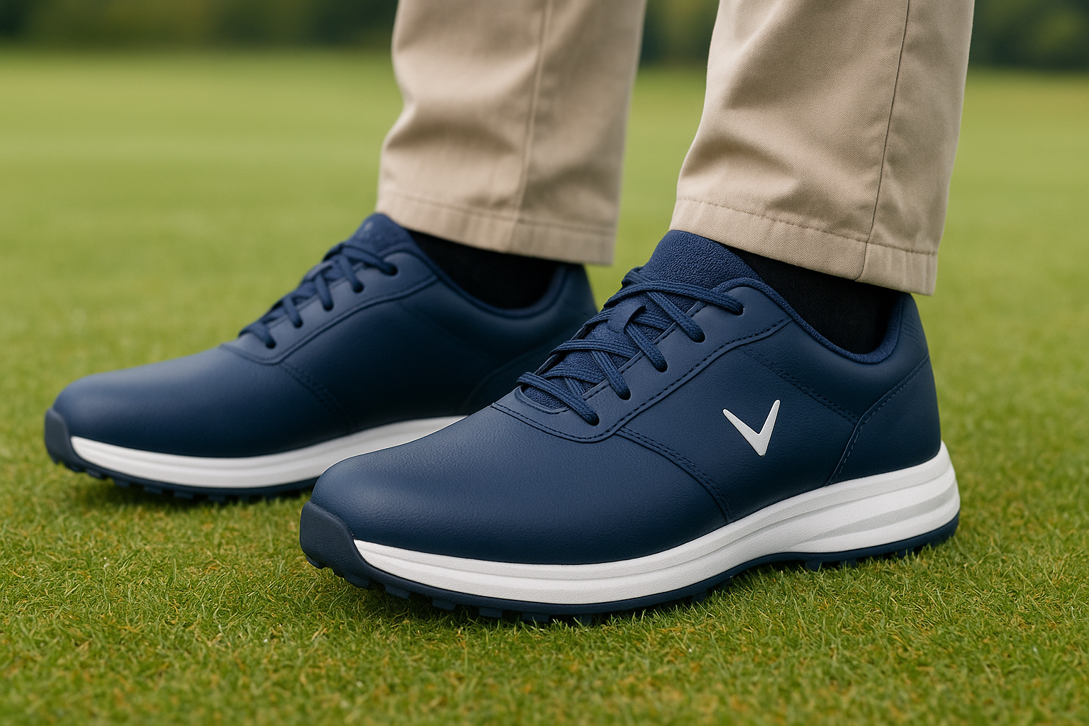 3. Callaway Chev Comfort waterproof spikeless golf shoes