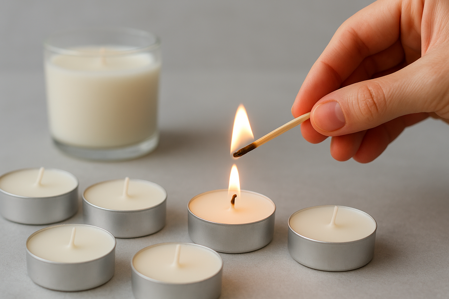 How to get the longest burn from your tealights