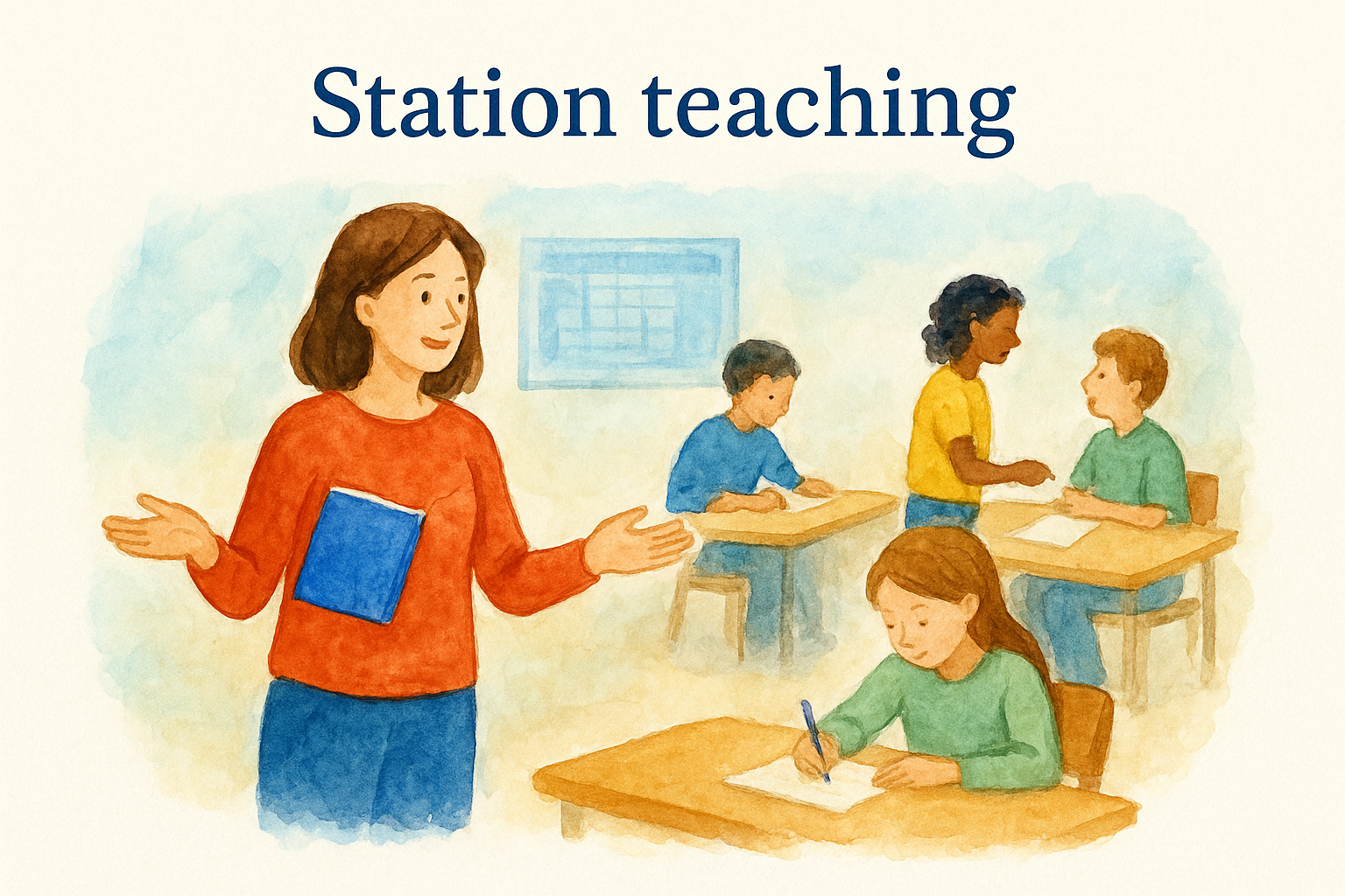 3. Station teaching