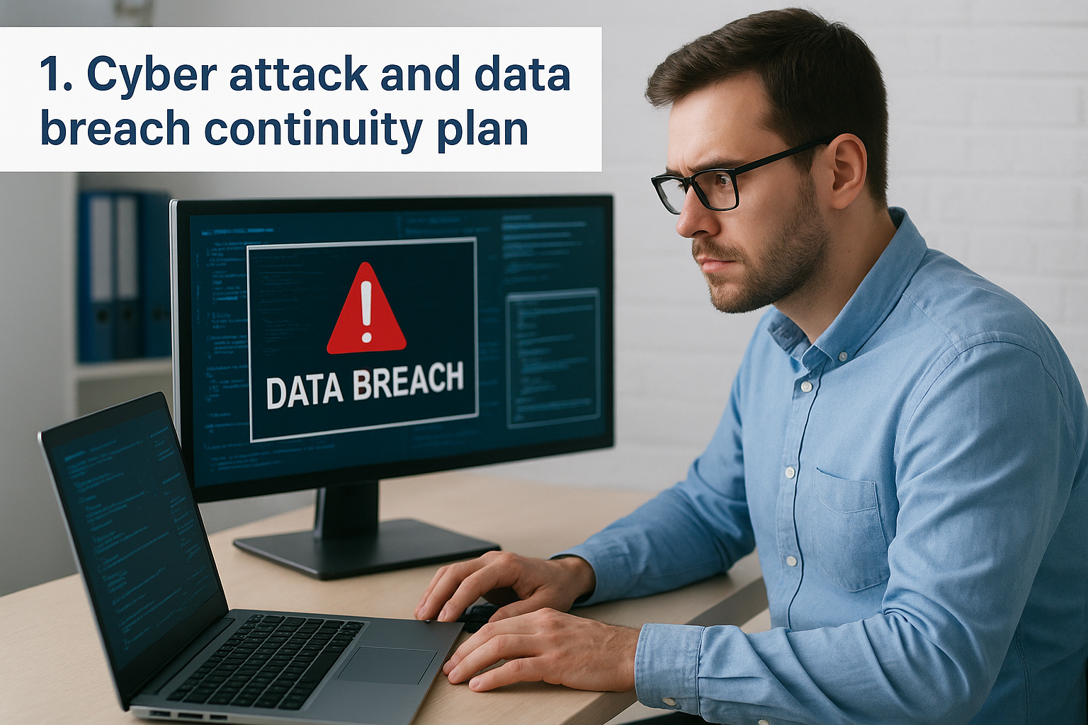 1. Cyber attack and data breach continuity plan