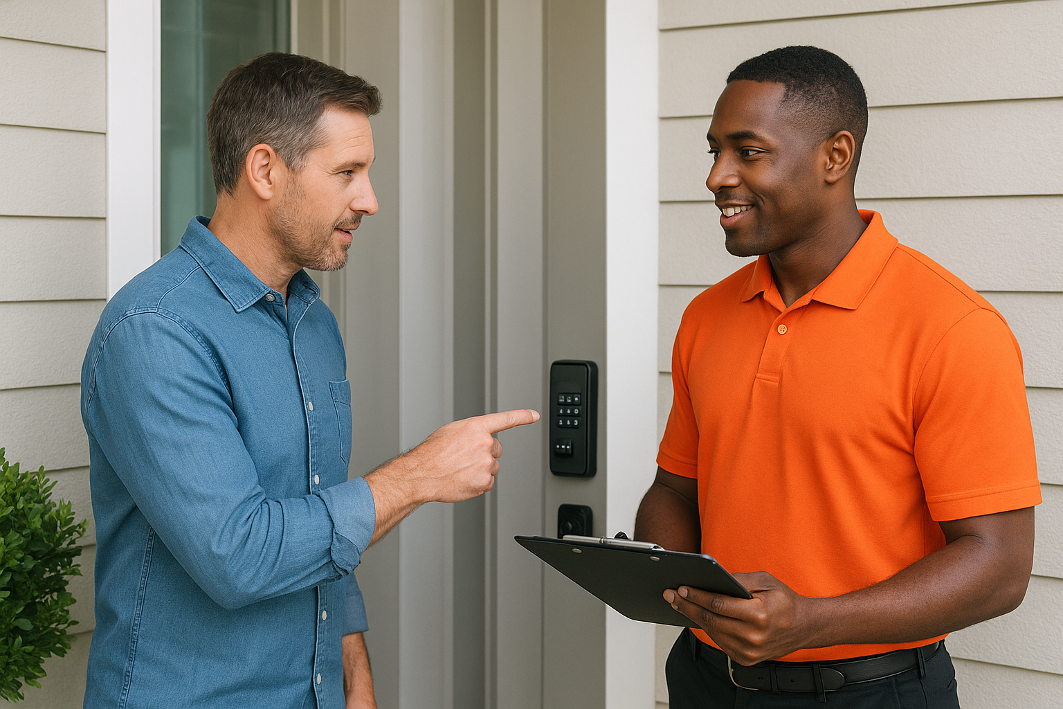 7. Thumbtack local security pros