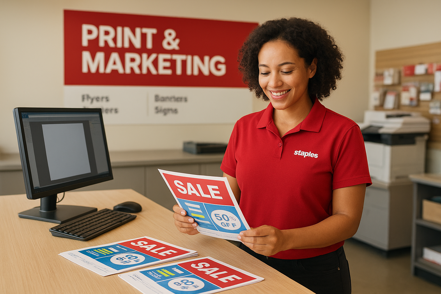 3. Staples Print and Marketing