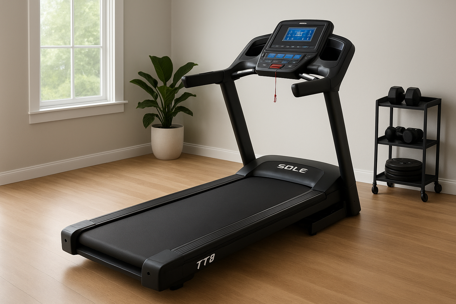 8. Sole TT8: Best heavy-duty non-folding treadmill