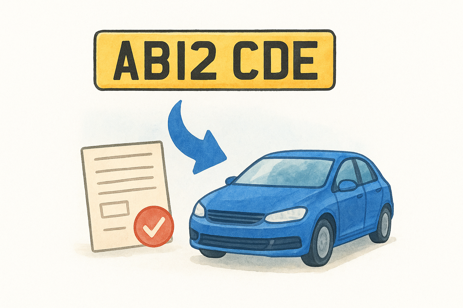 How to transfer a private number plate to your car