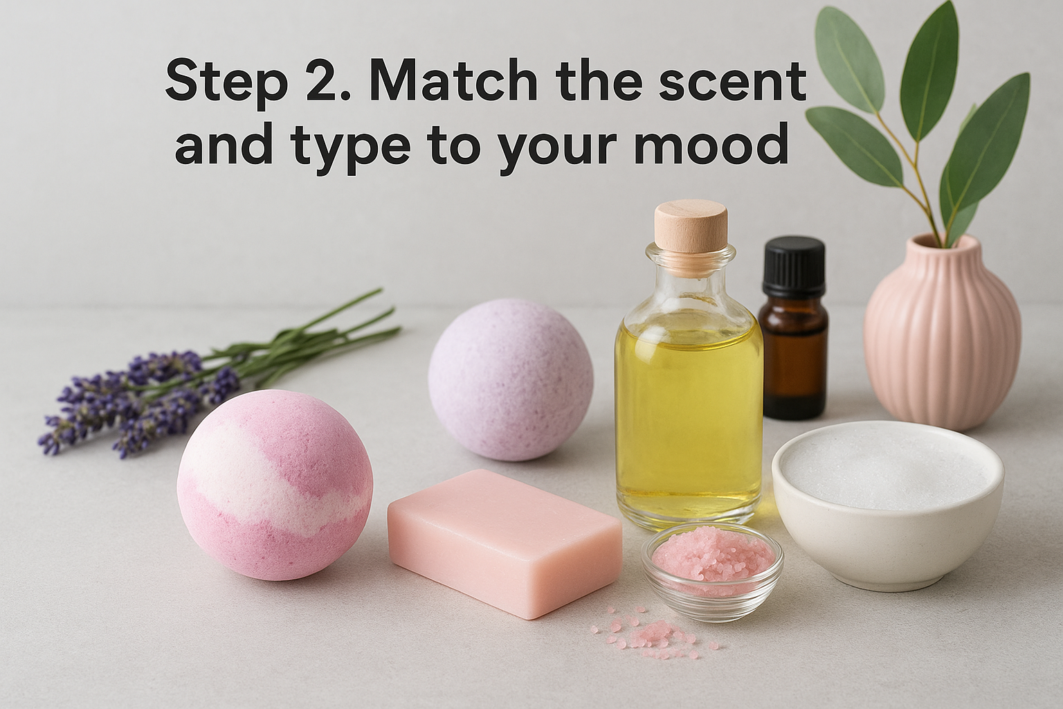 Step 2. Match the scent and type to your mood