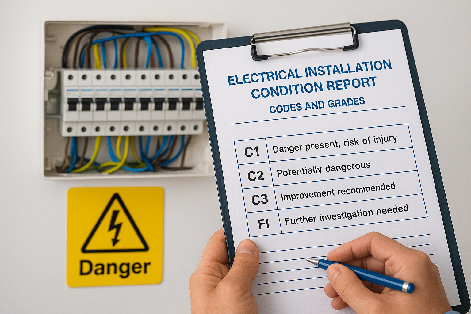 Understanding EICR codes and grades