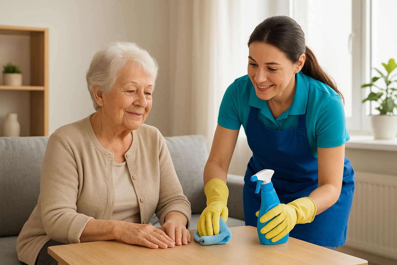 5. Senior house cleaning services