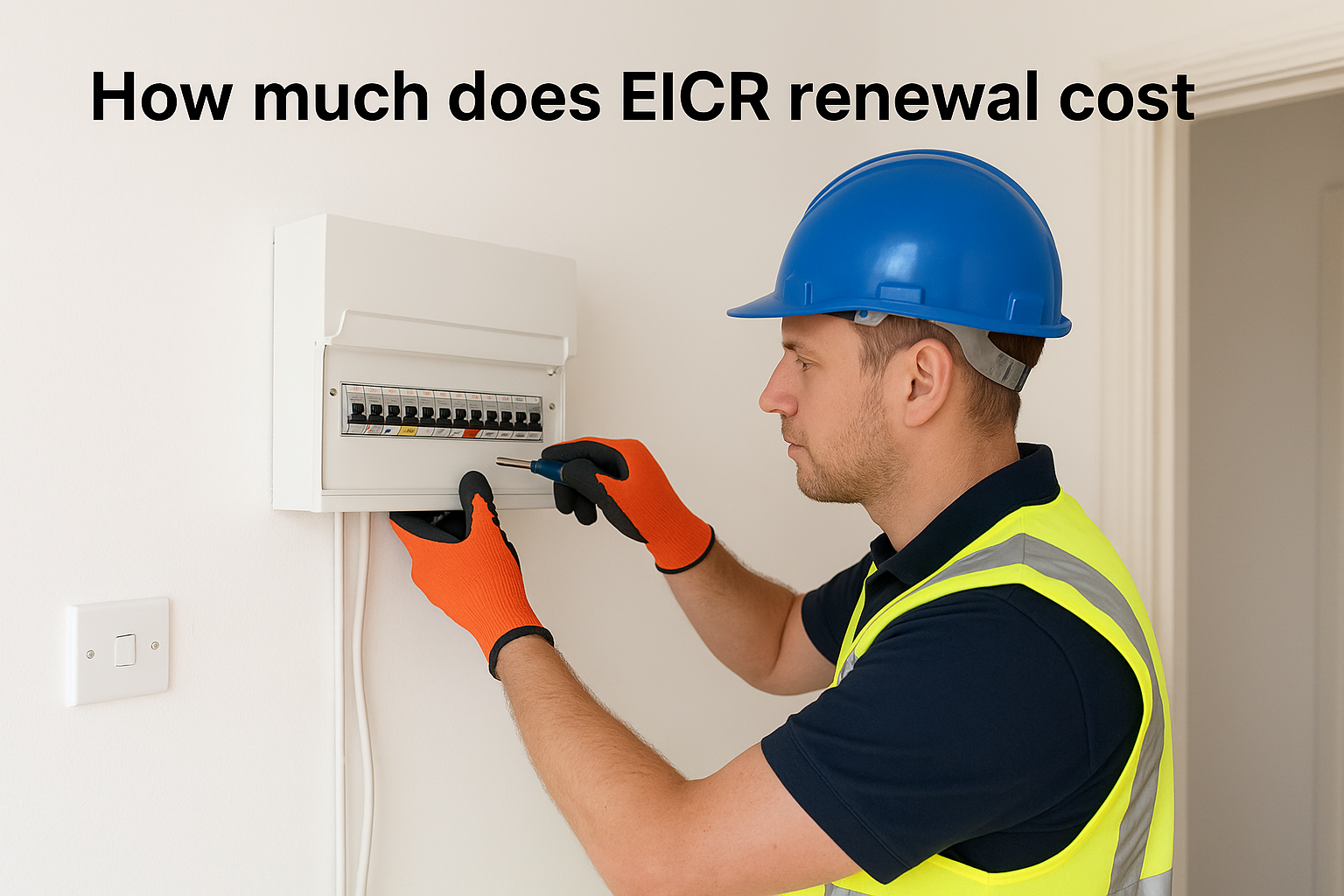 How much does EICR renewal cost