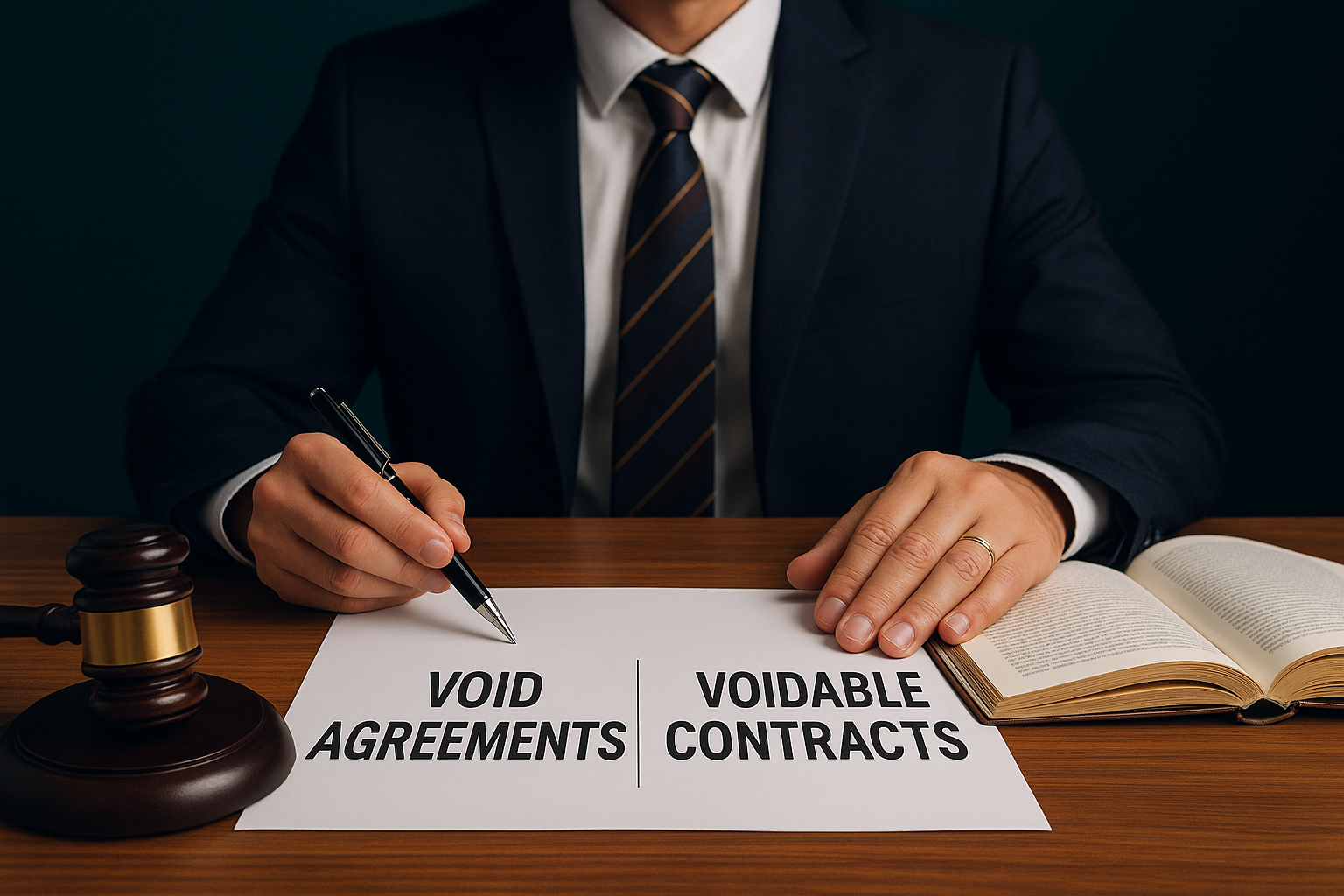 Void agreements and voidable contracts explained