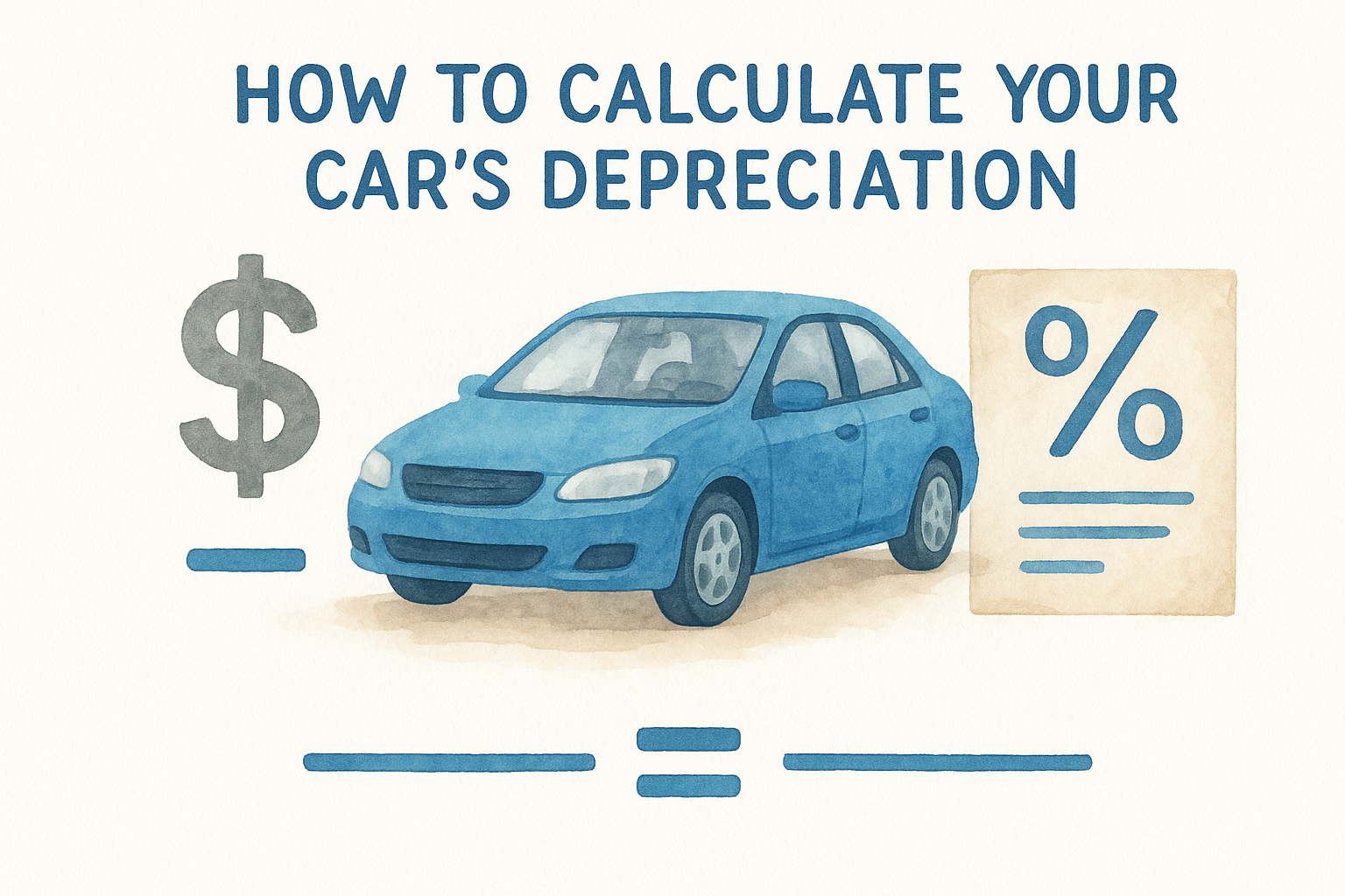 How to calculate your car's depreciation