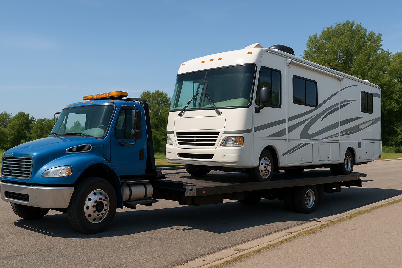 RV Trailer Towing Service: What Detroit Owners Should Expect Why RVs need a specialized towing service