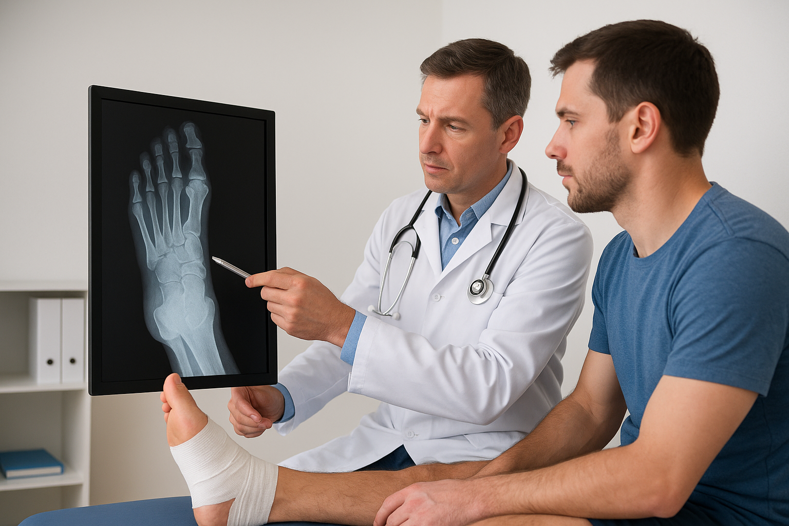 The complexity of foot anatomy