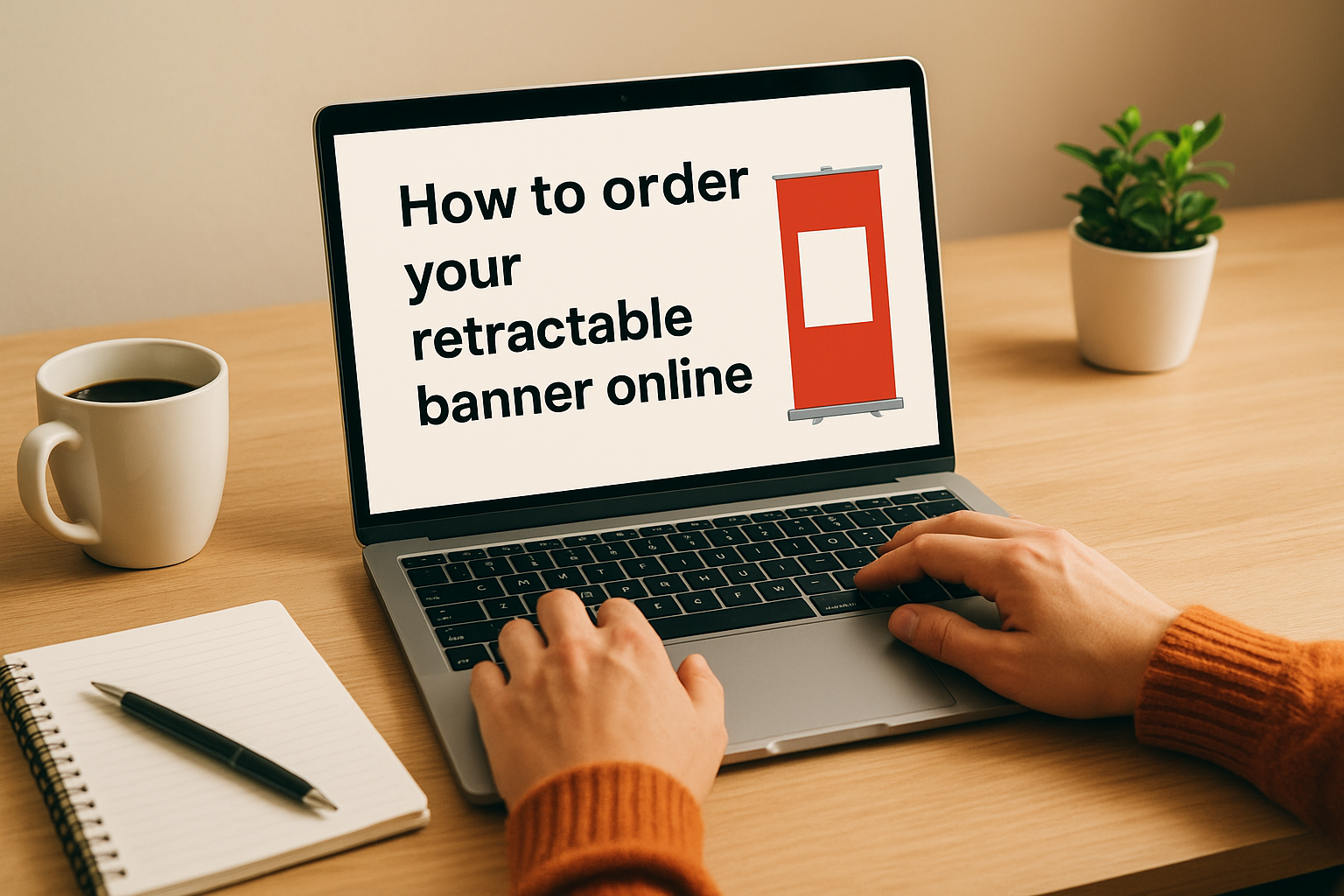 How to order your retractable banner online
