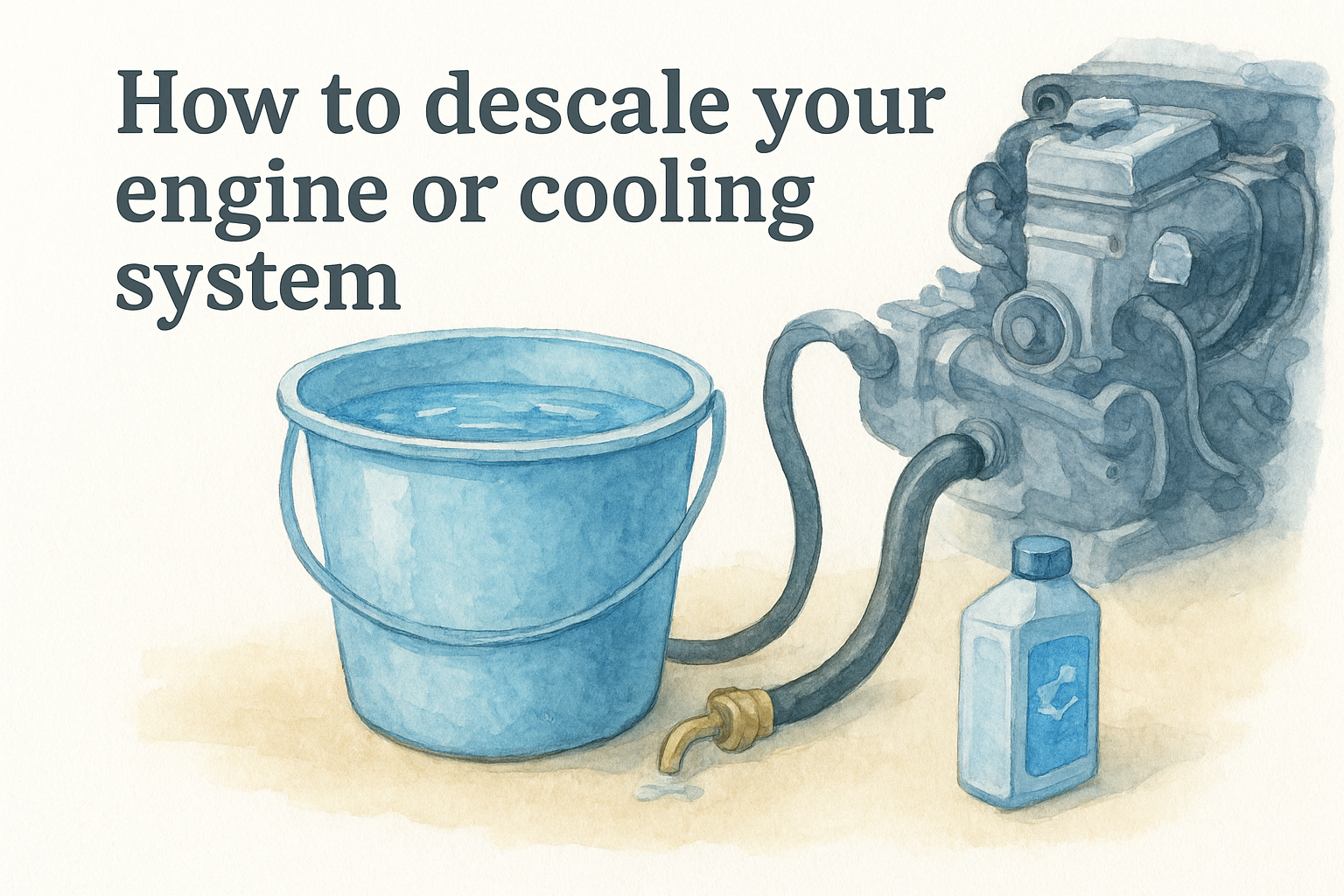 How to descale your engine or cooling system