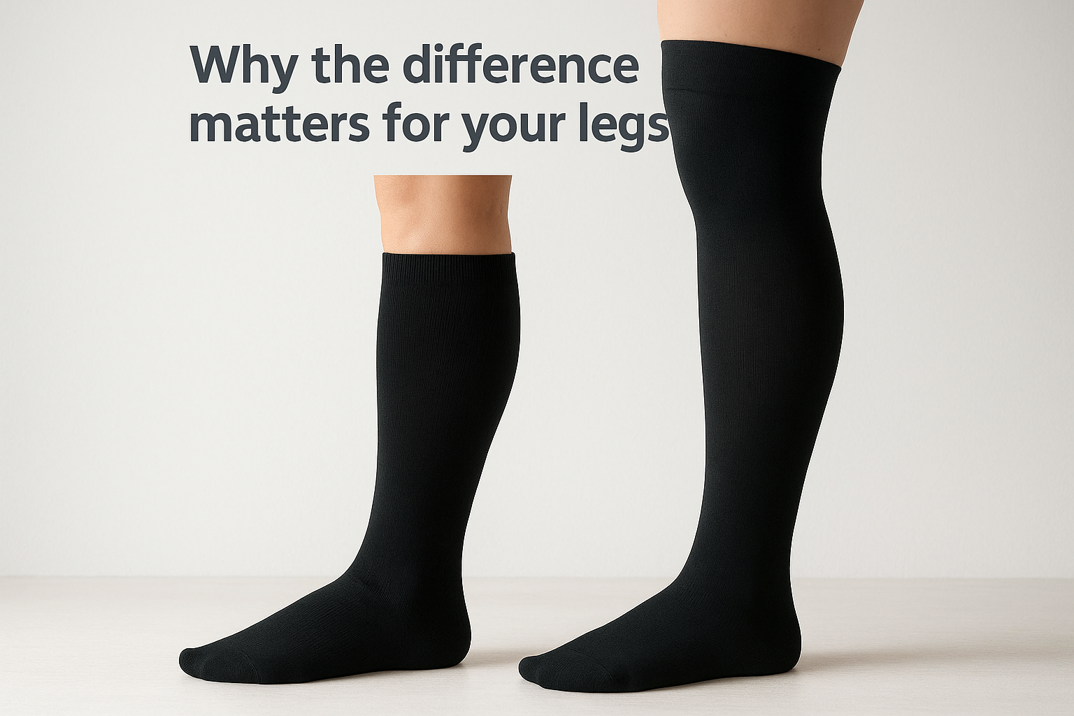 Why the difference matters for your legs