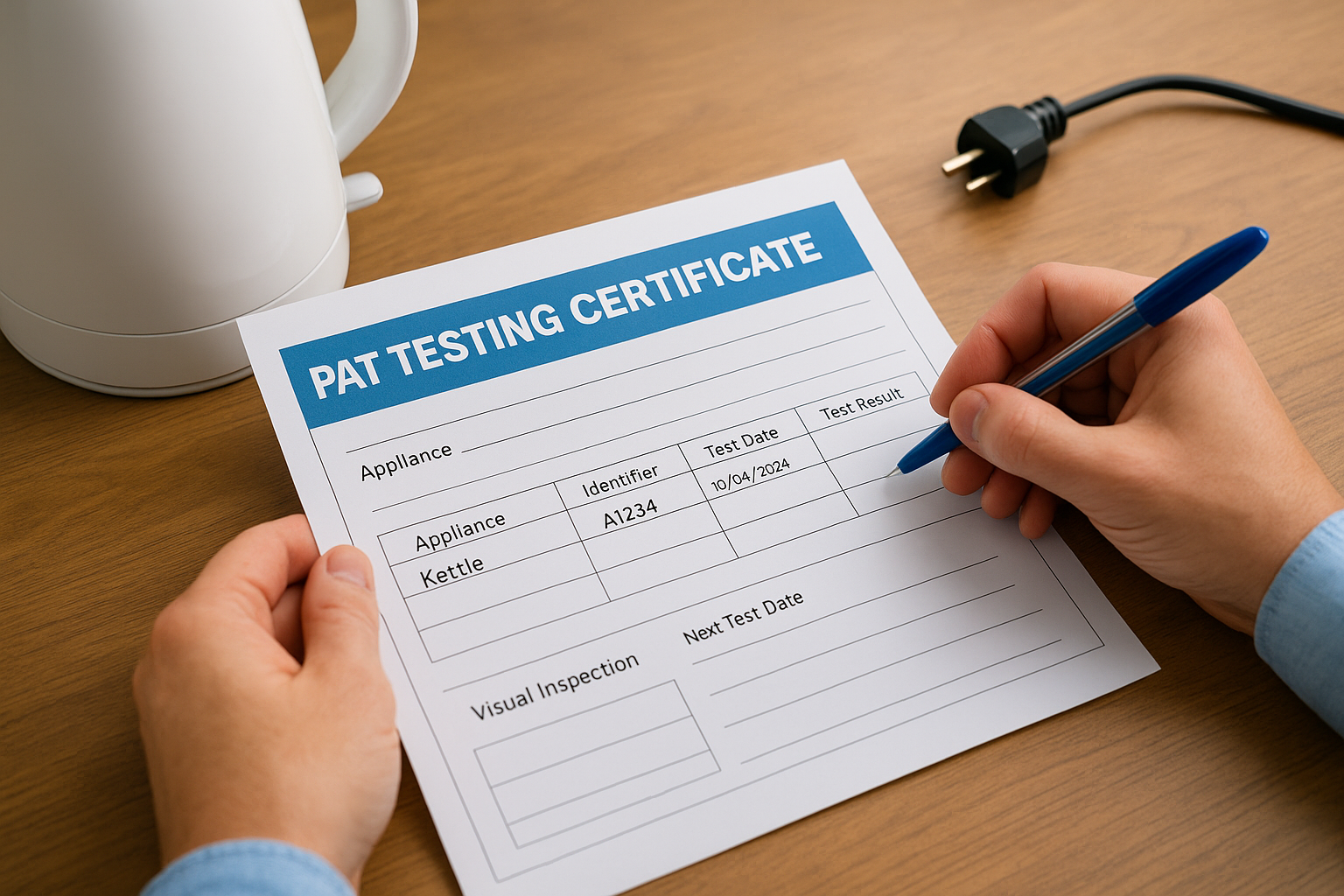 Why a PAT testing certificate matters