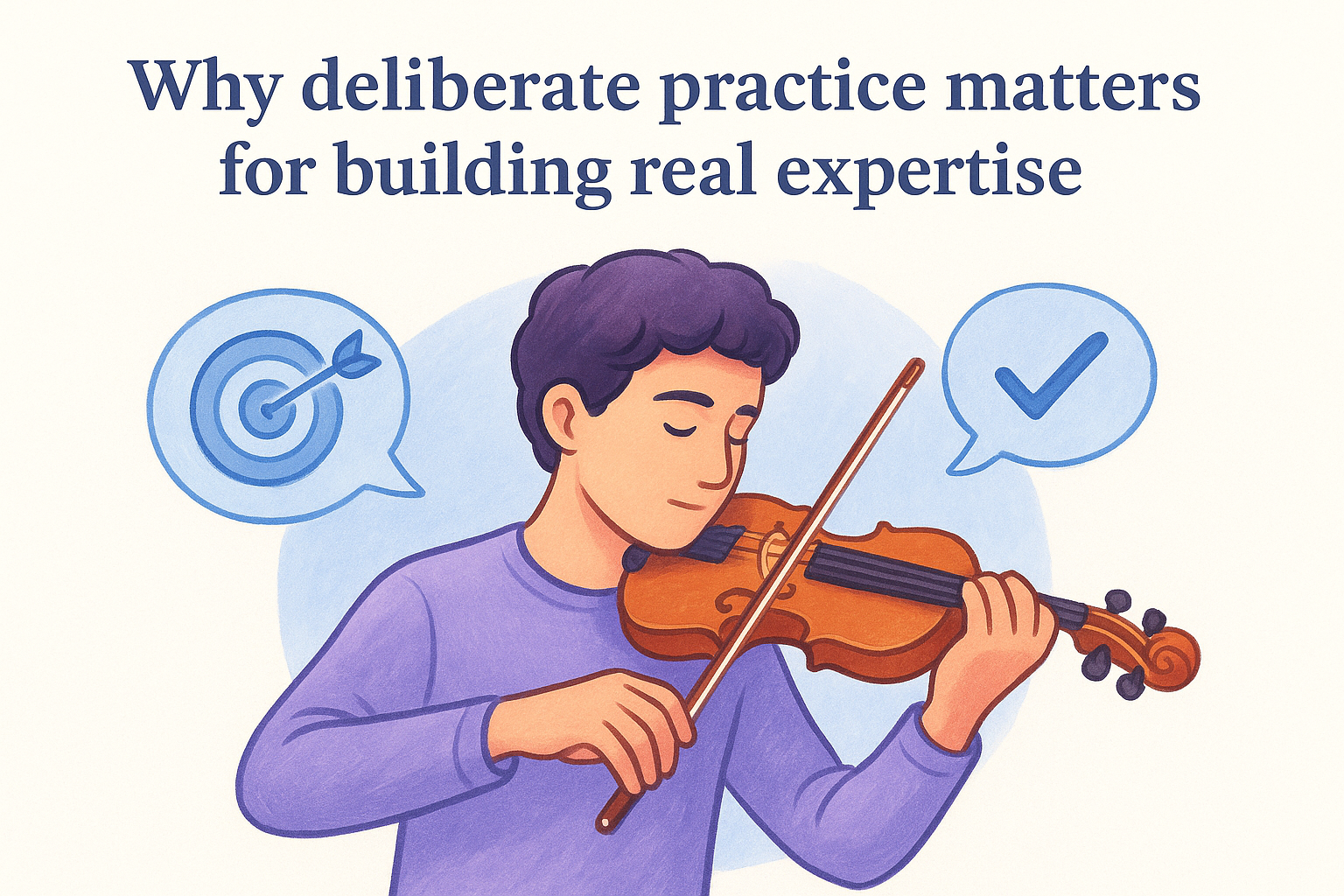 Why deliberate practice matters for building real expertise