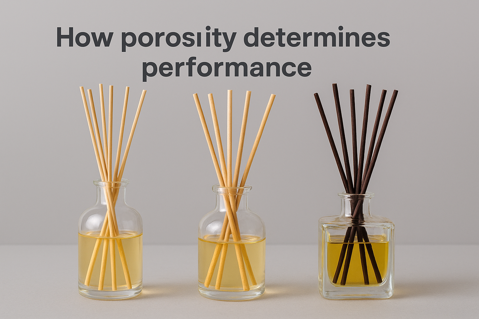How porosity determines performance