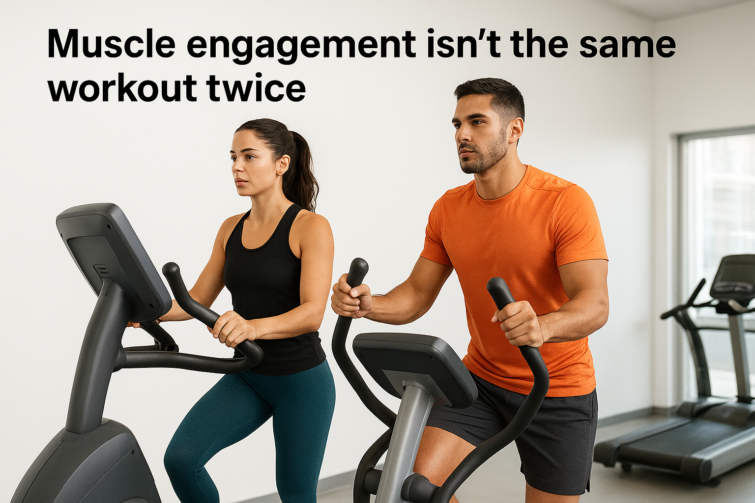 Muscle engagement isn't the same workout twice