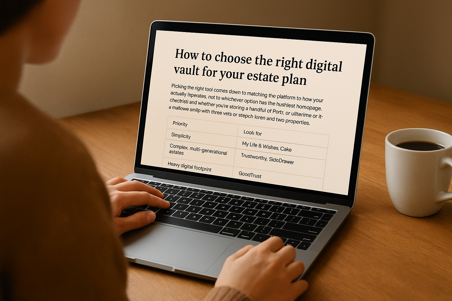 9. How to choose the right digital vault for your estate plan