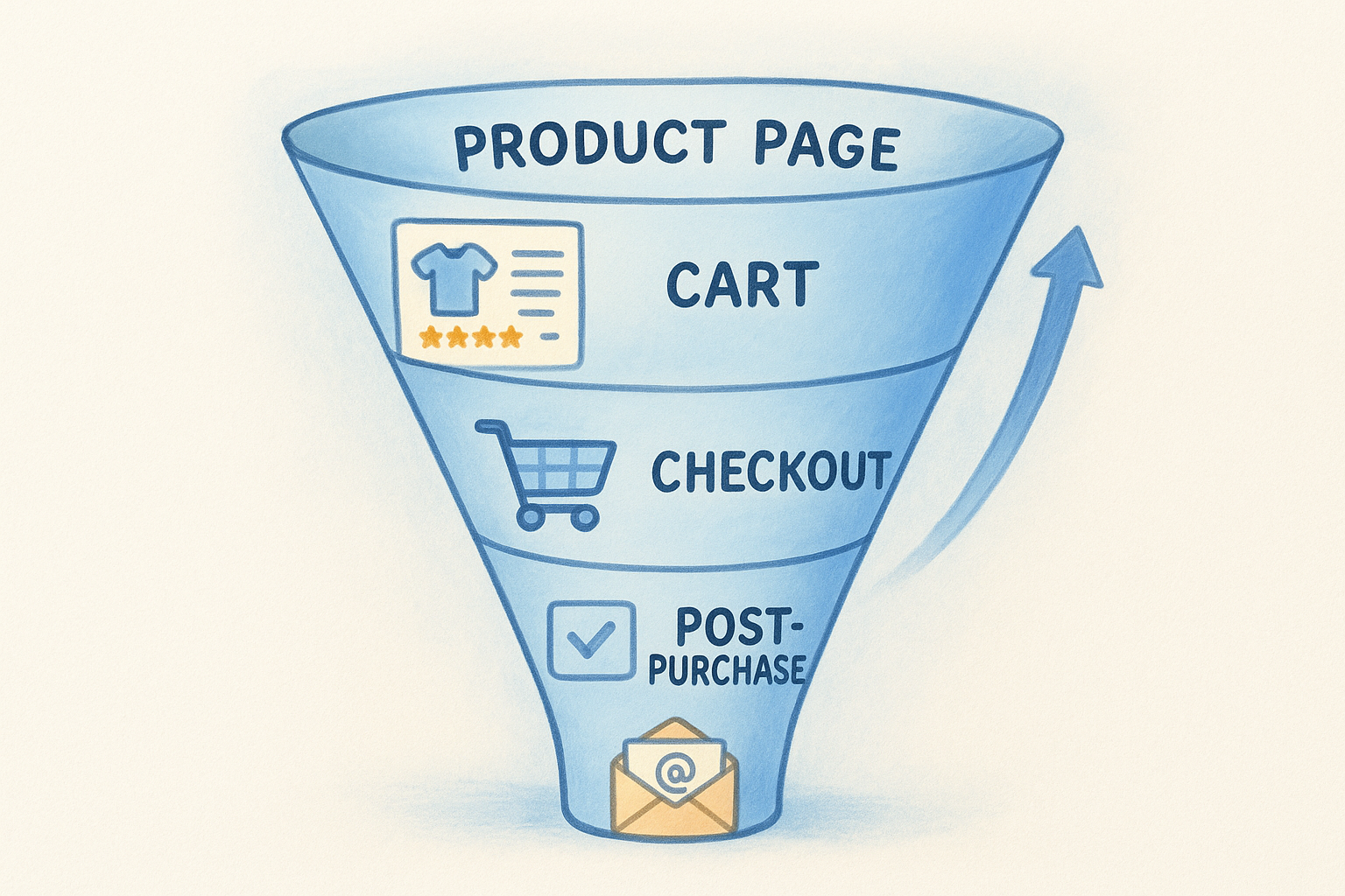 6. E-commerce sales funnel template