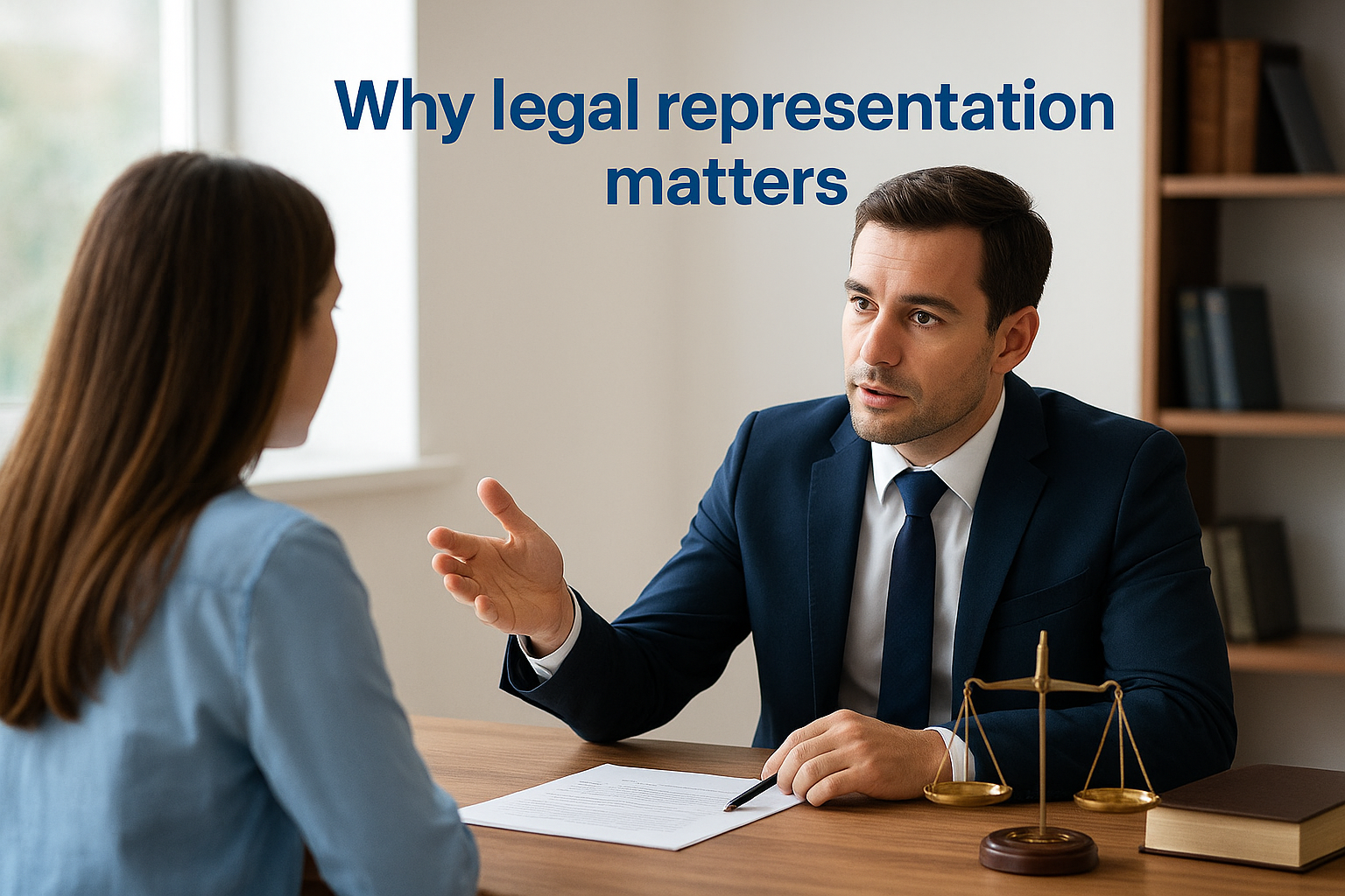 Why legal representation matters