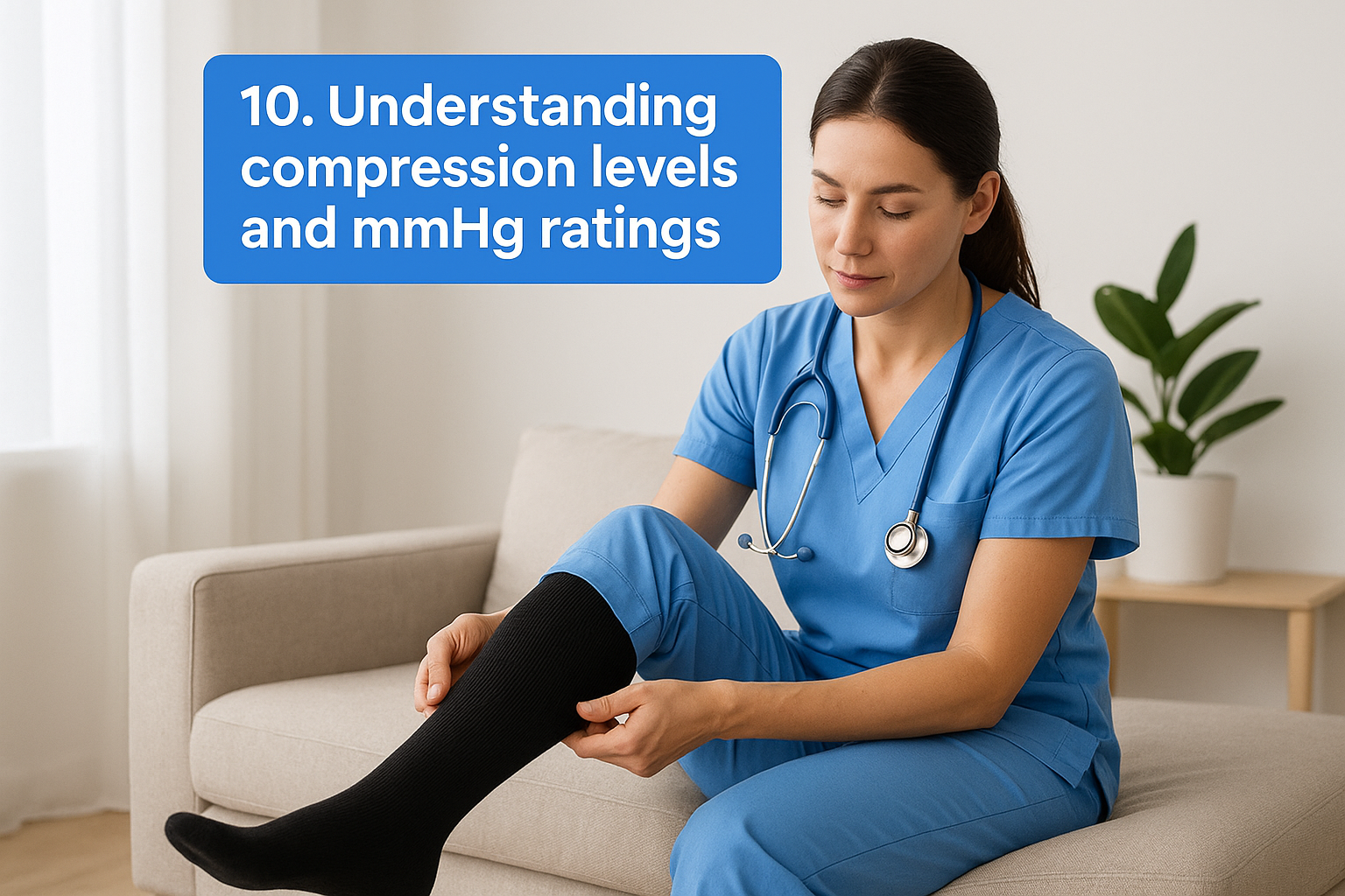 10. Understanding compression levels and mmHg ratings