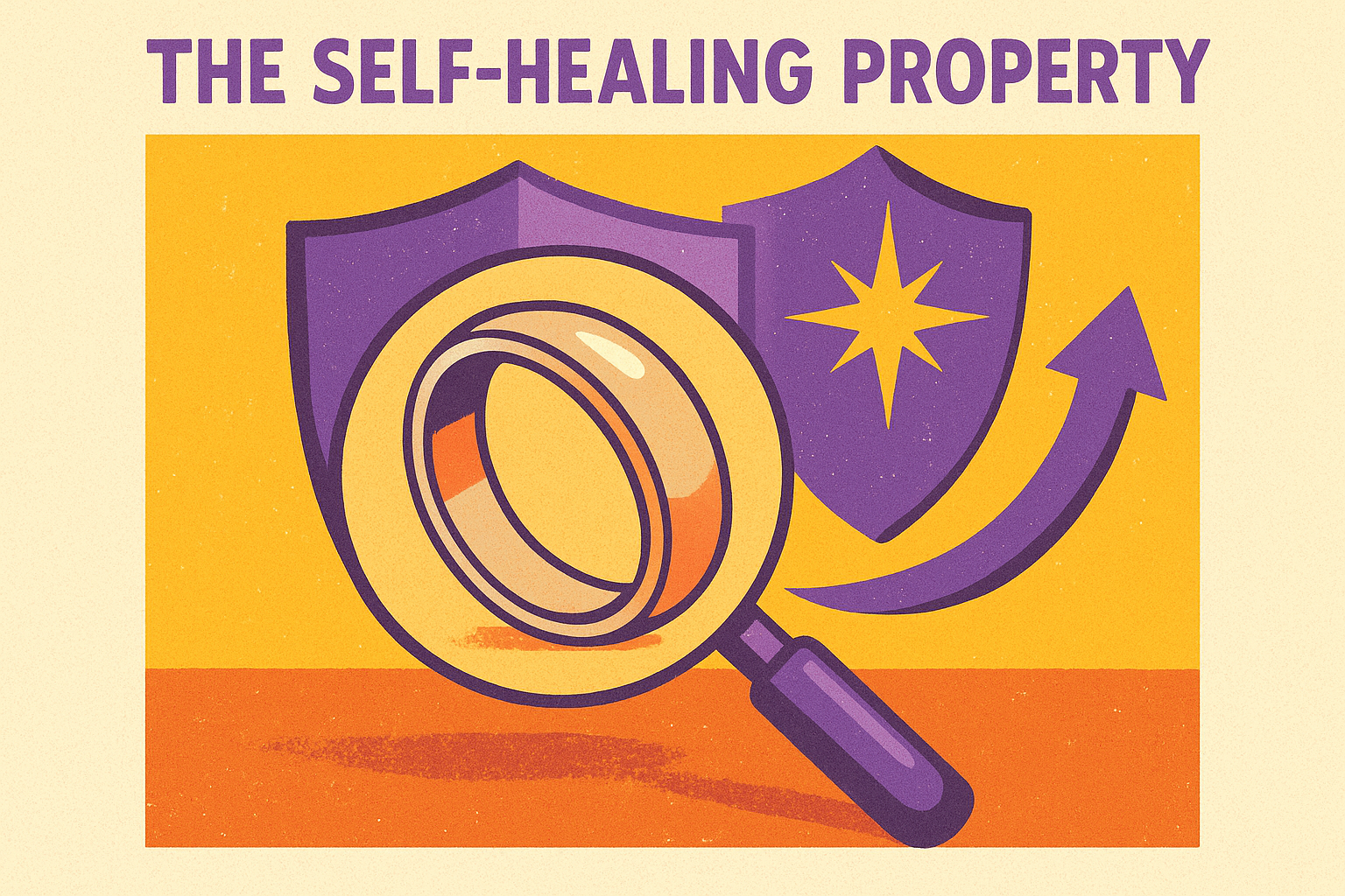 The self-healing property