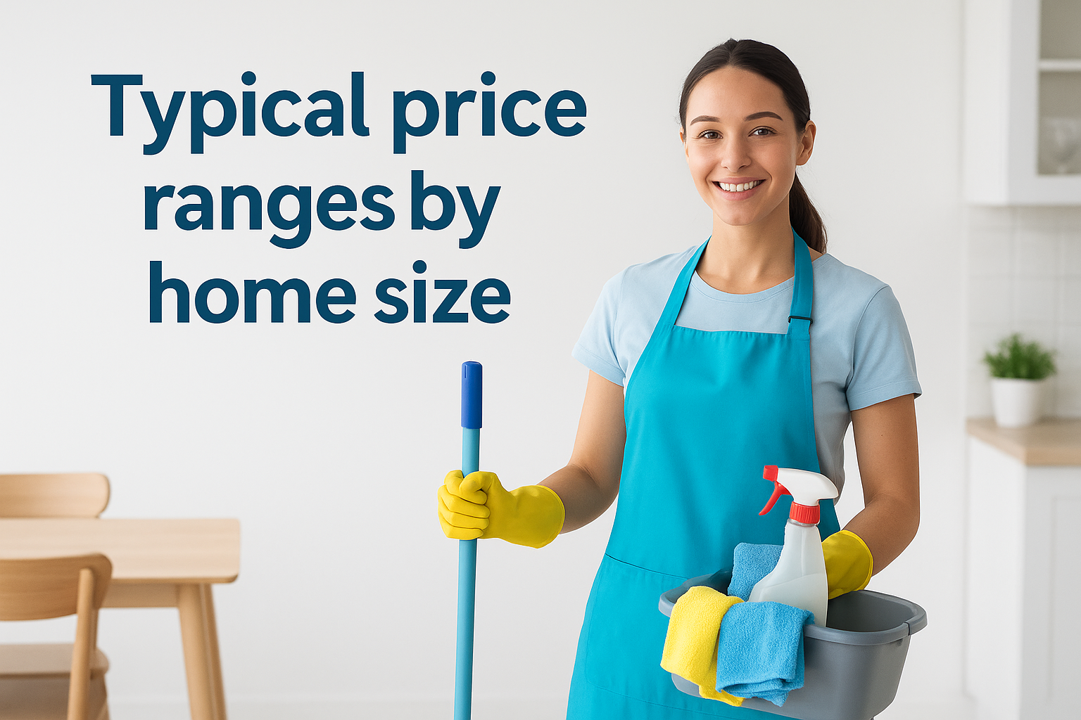 Typical price ranges by home size